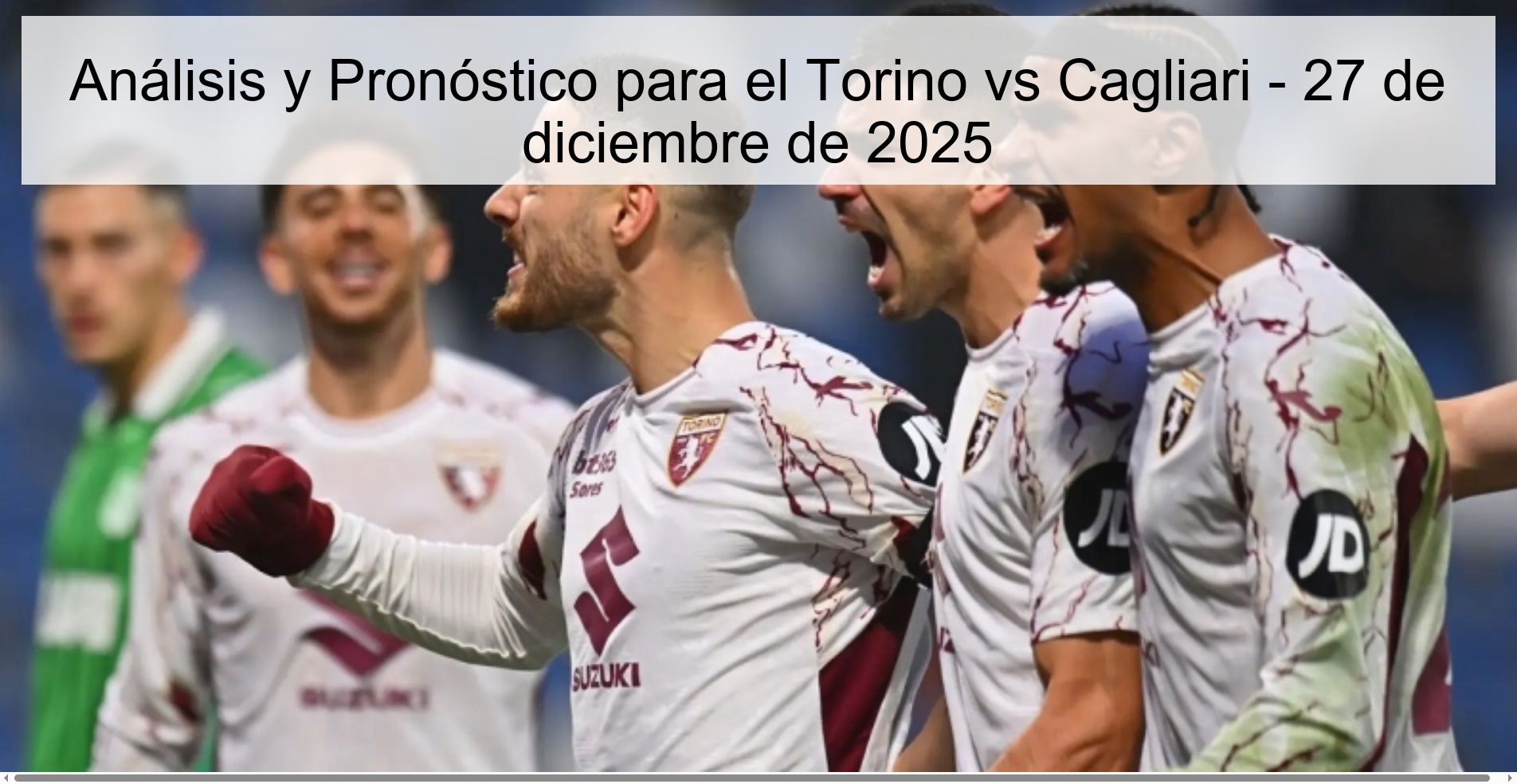 Analysis and Prediction for Torino vs Cagliari - December 27, 2025