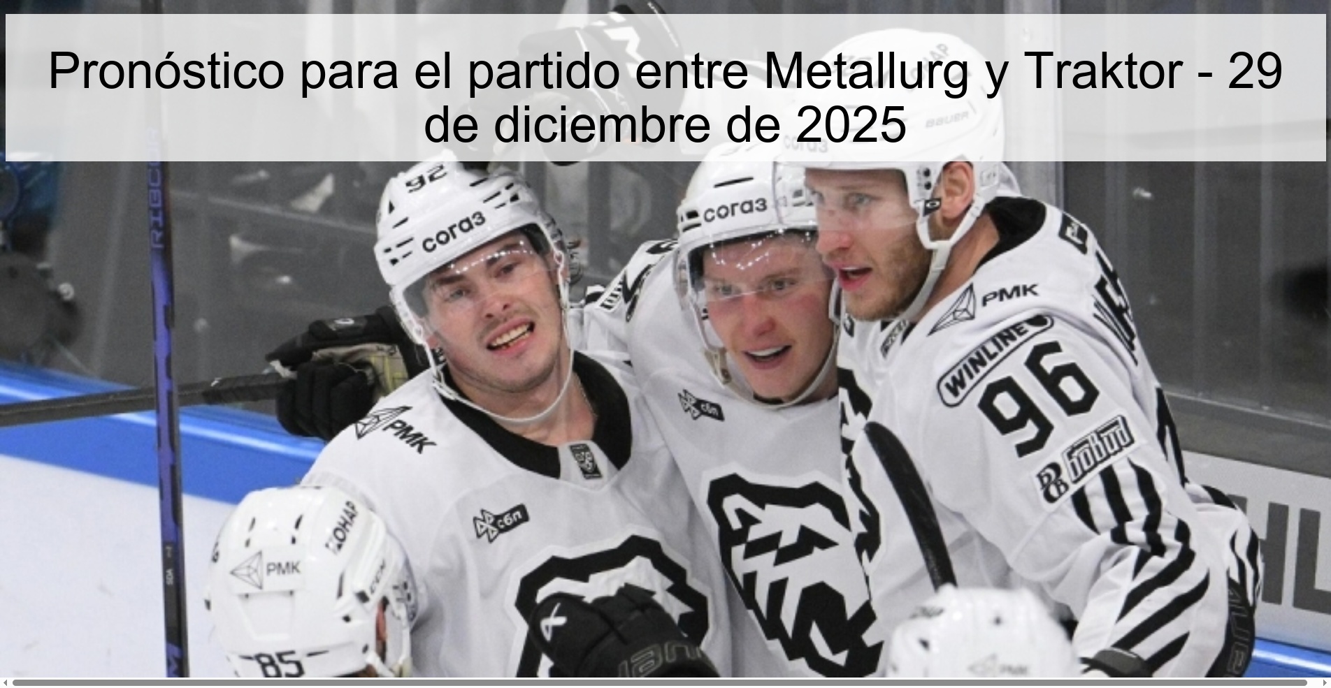 Prediction for the match between Metallurg and Traktor - December 29, 2025