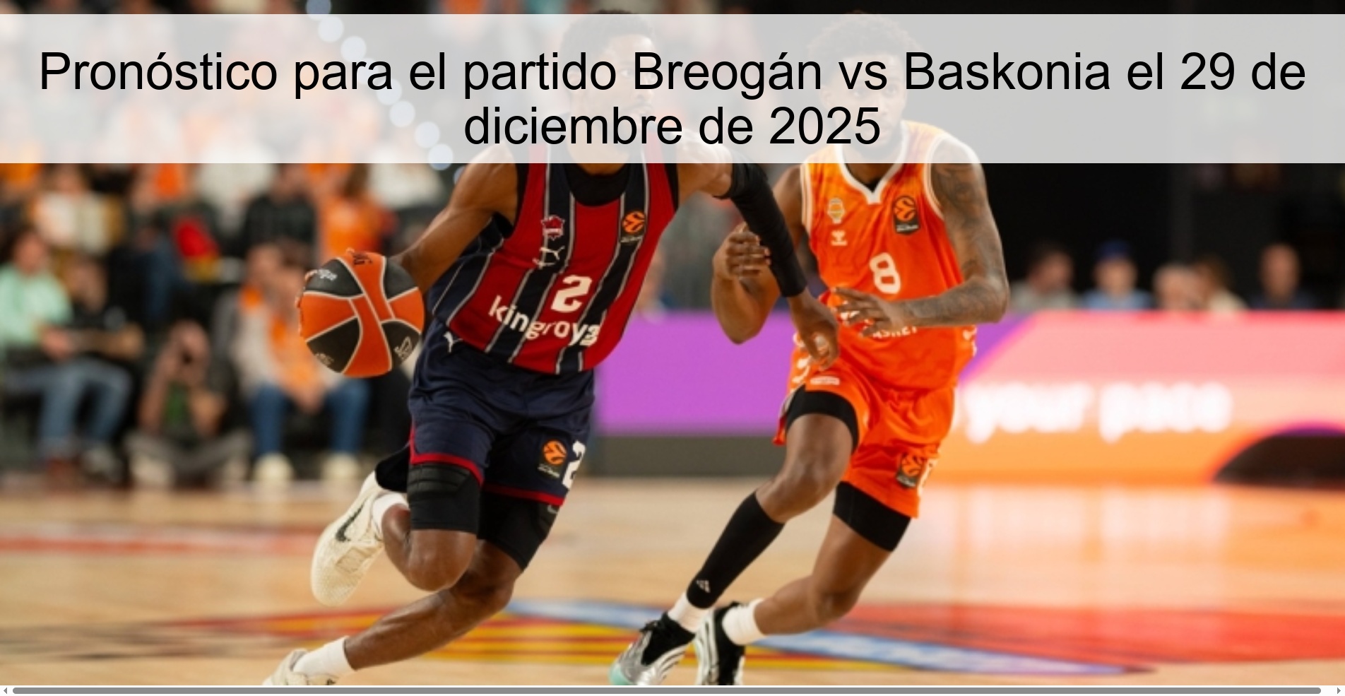 Prediction for the Breogán vs Baskonia match on December 29, 2025