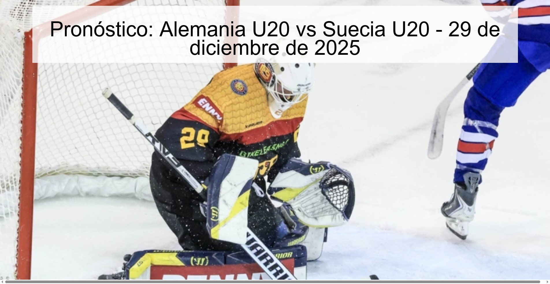 Prediction: Germany U20 vs Sweden U20 - December 29, 2025