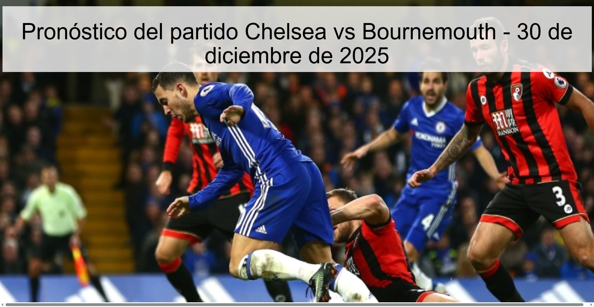 Chelsea vs Bournemouth Prediction – December 30, 2025