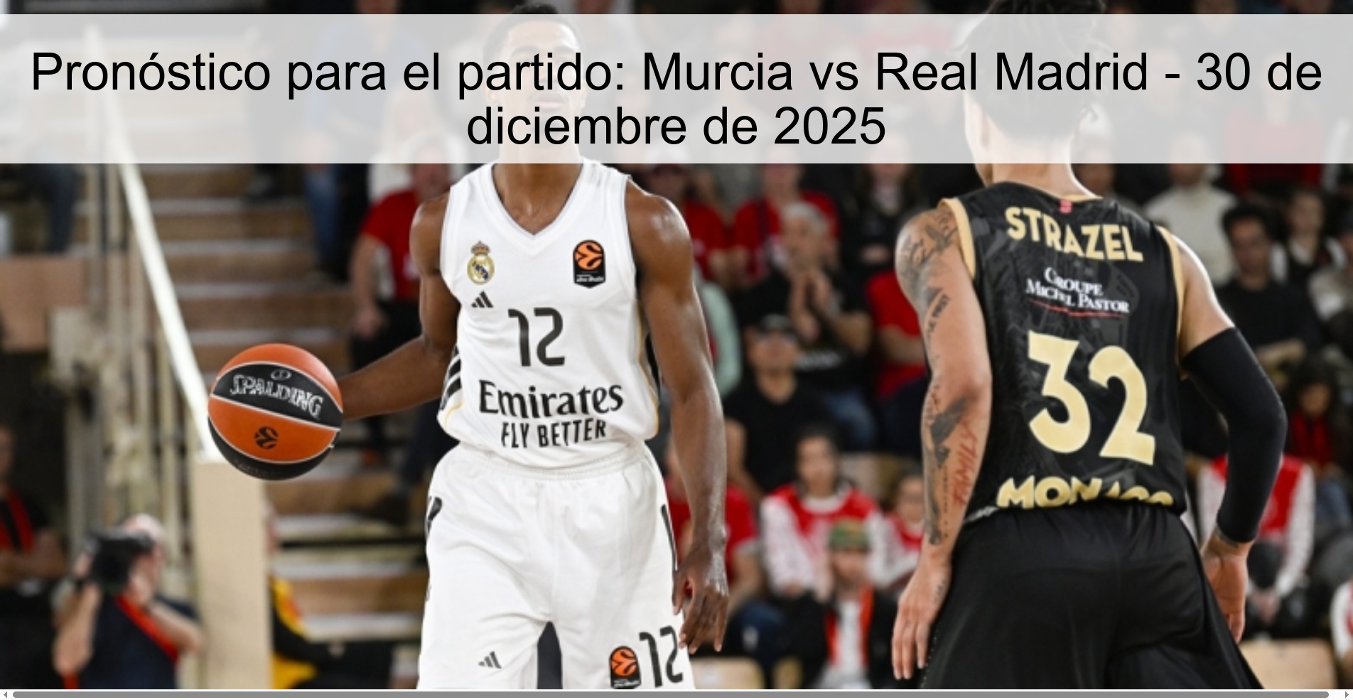 Pronóstico para el partido: Murcia vs Real Madrid - 30 de diciembre de 2025