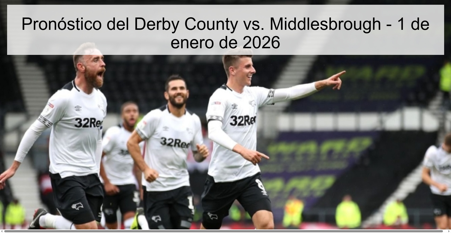 Derby County vs. Prediction Middlesbrough – 1 January 2026