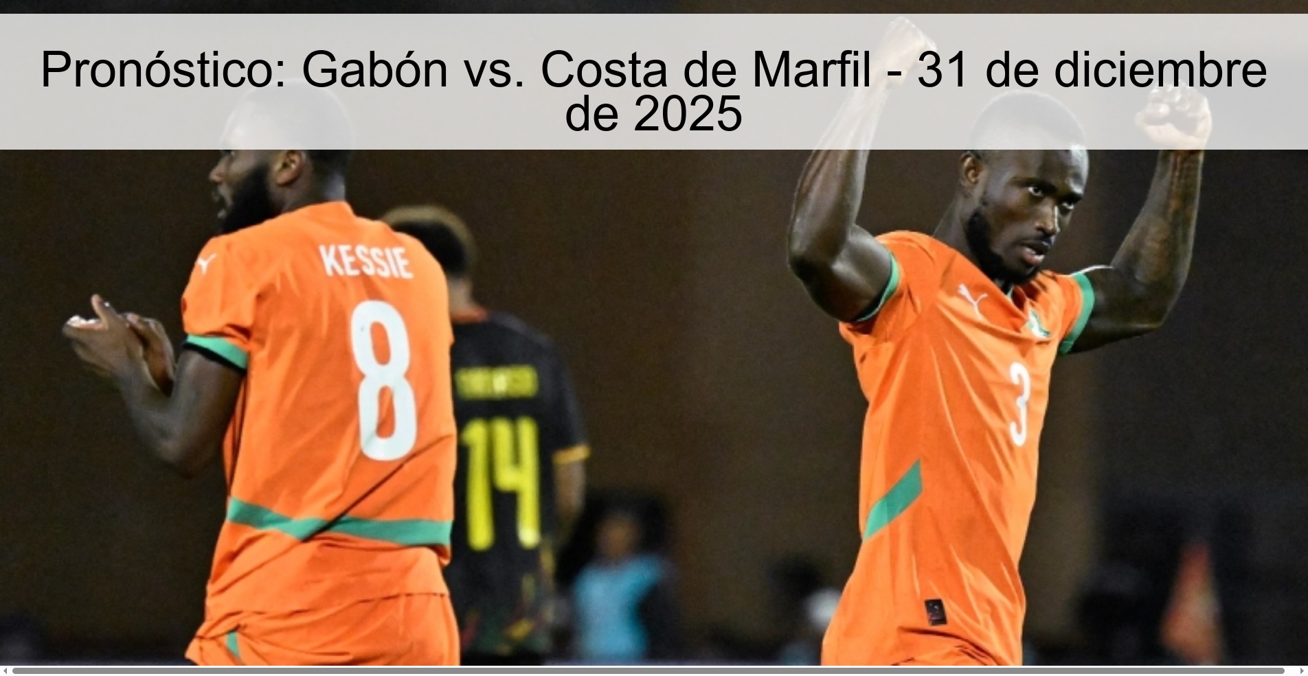 Prediction: Gabon vs. Ivory Coast - December 31, 2025