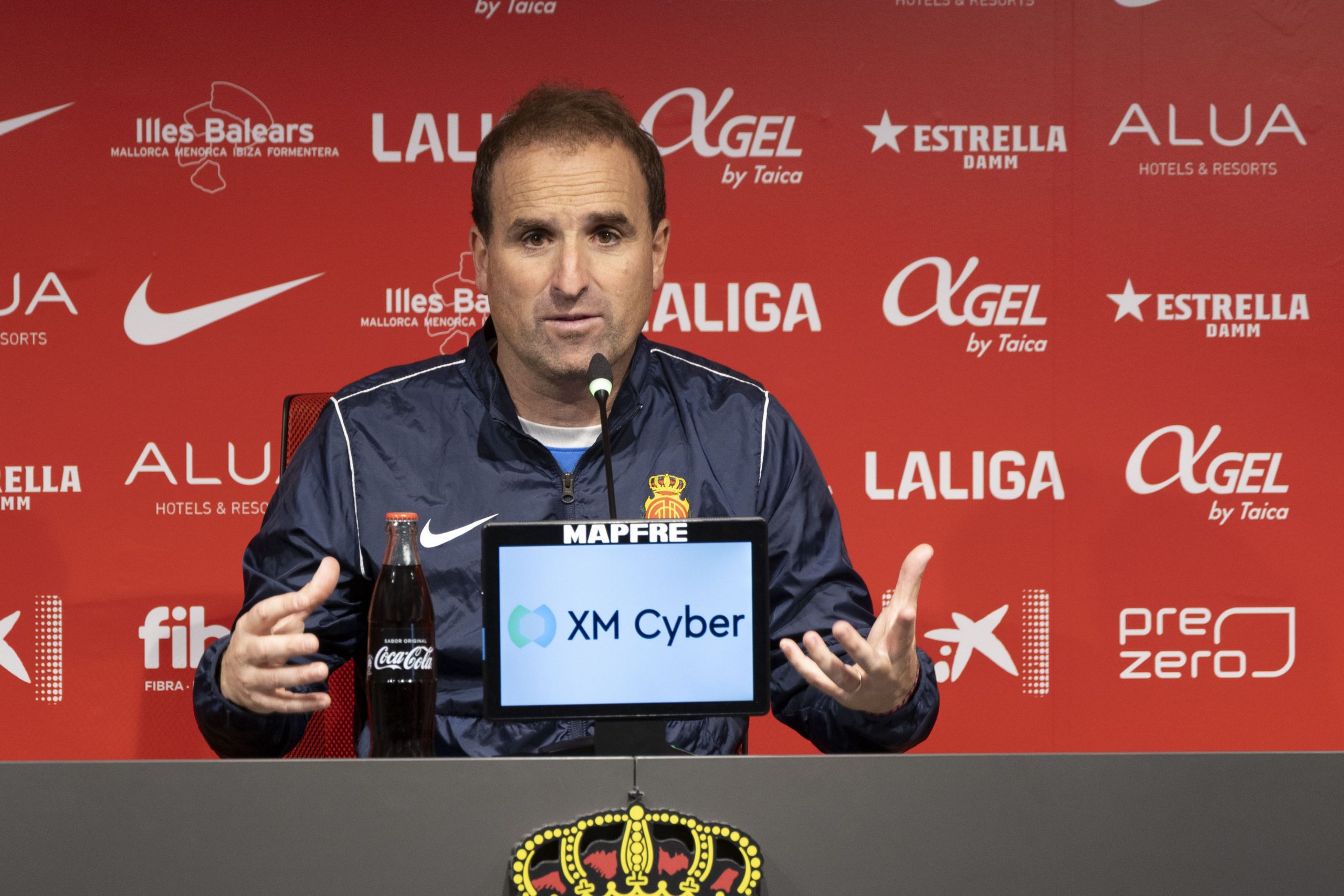 Jagoba Arrasate analyzes Mallorca's draw: 