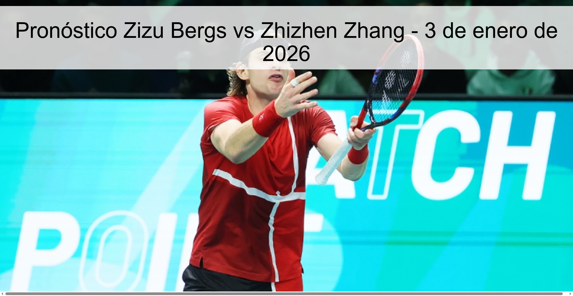 Zizu Bergs vs Zhizhen Zhang Prediction – January 3, 2026
