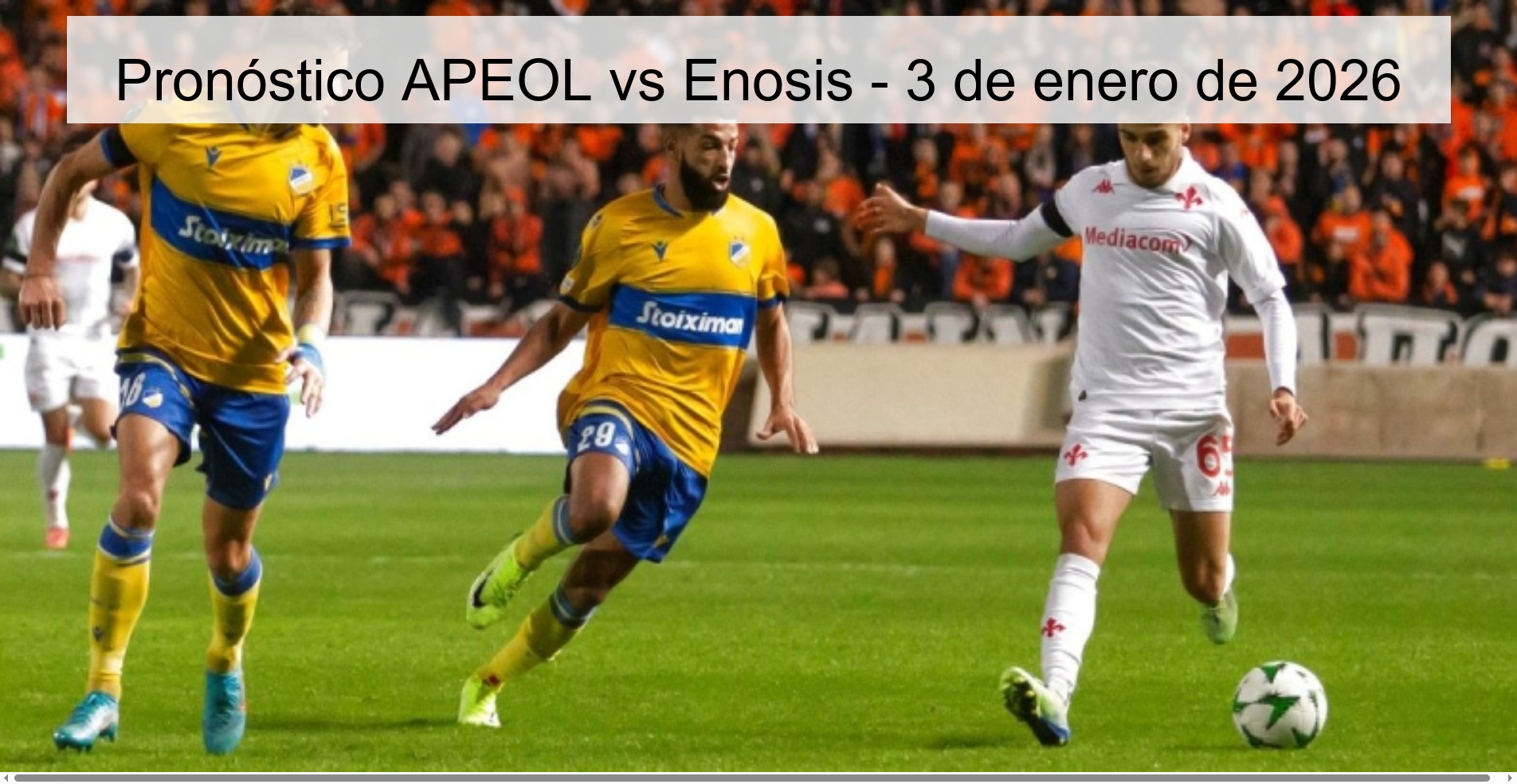 APEOL vs Enosis Prediction – January 3, 2026