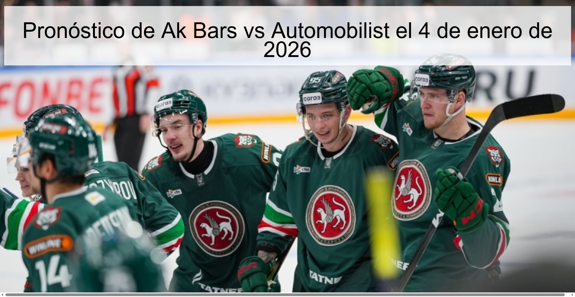 Ak Bars vs Automobilist Prediction January 4, 2026