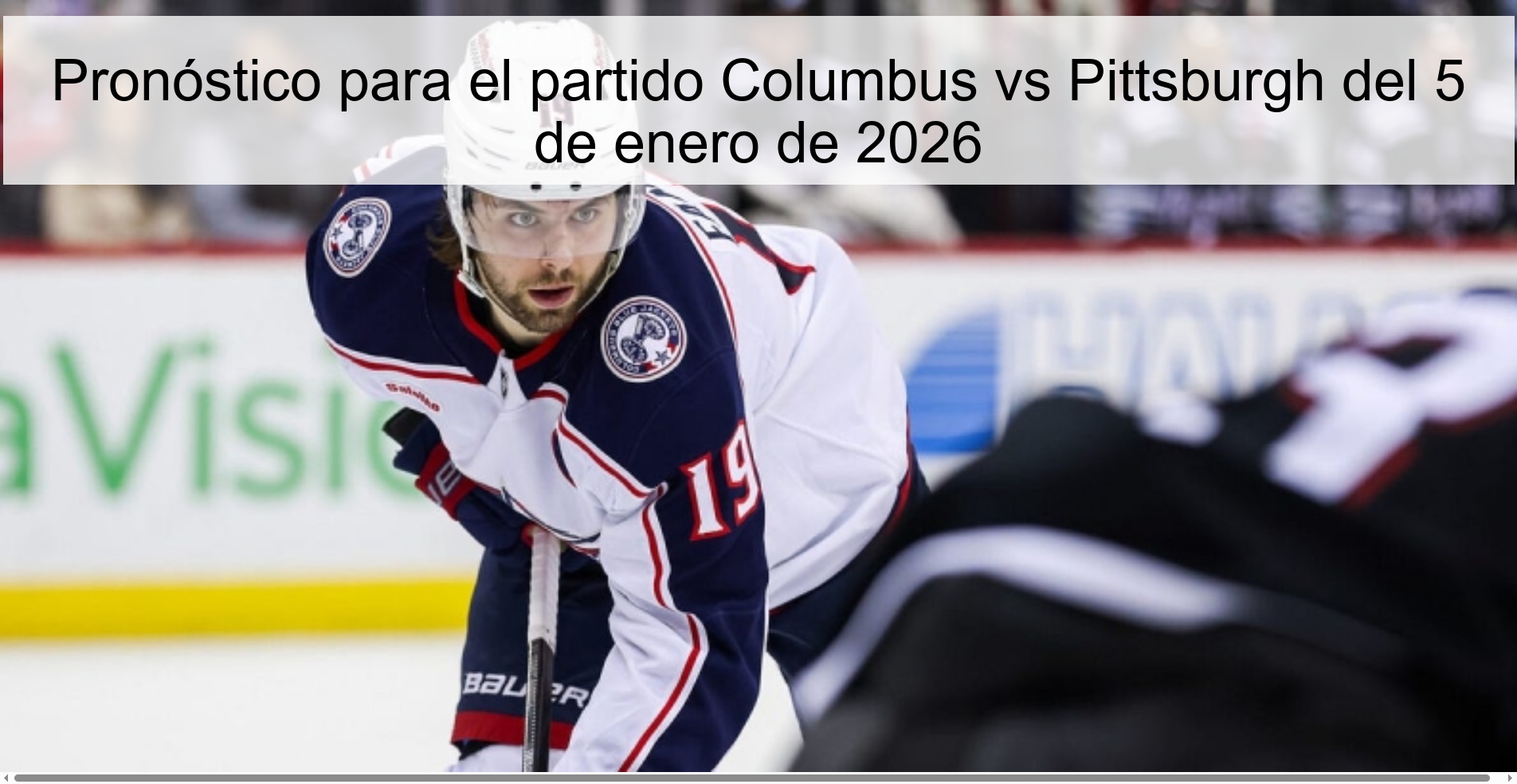 Prediction for the Columbus vs Pittsburgh match on January 5, 2026