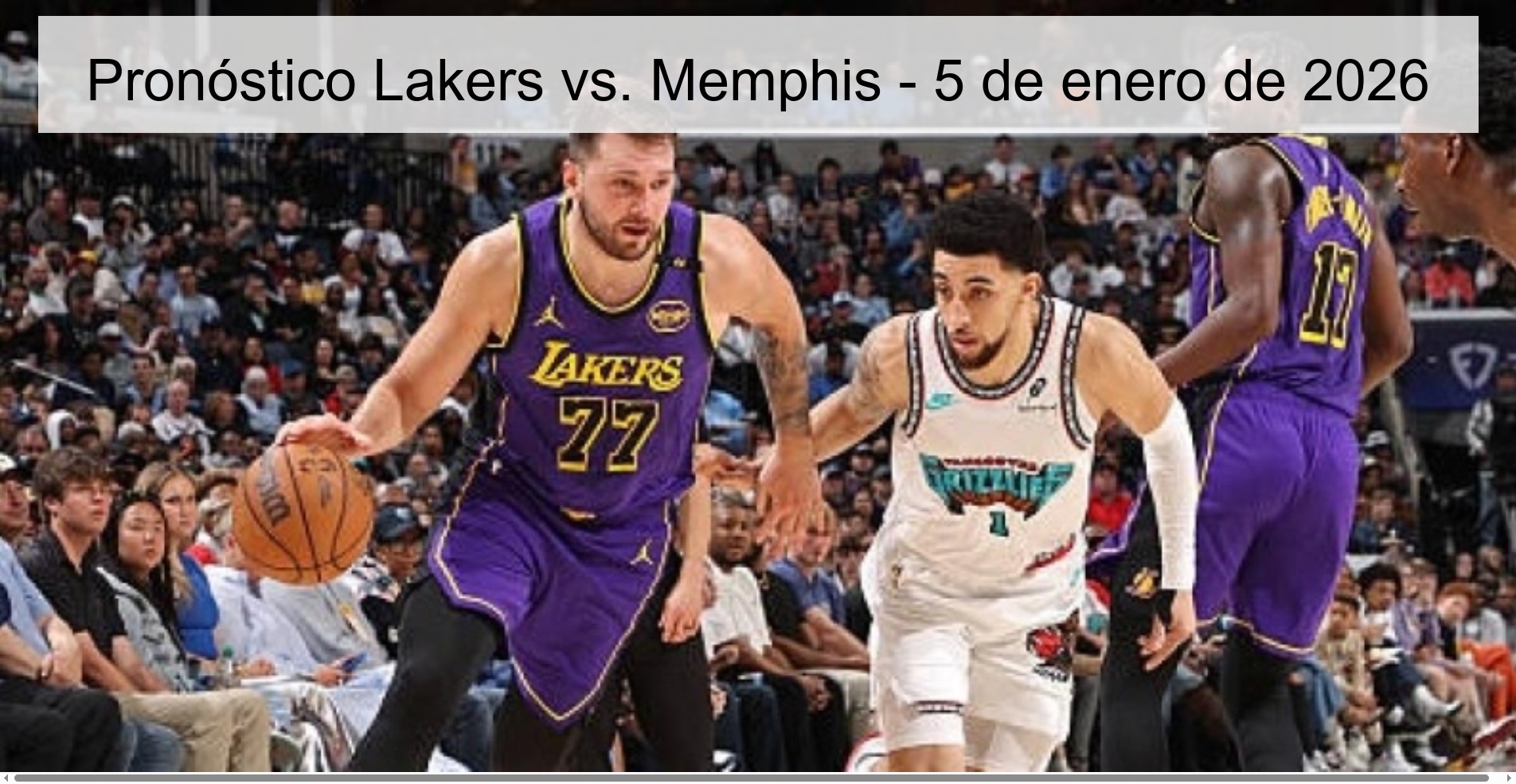 Lakers vs. Prediction Memphis - January 5, 2026