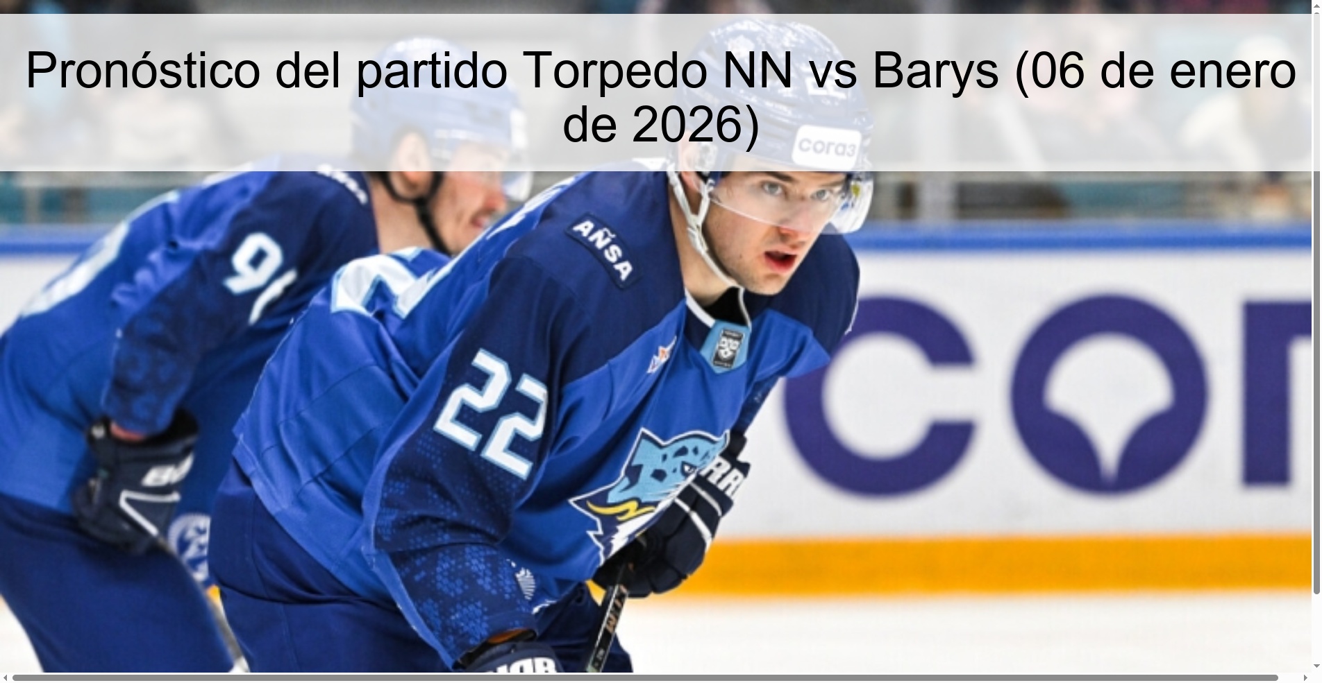 Torpedo NN vs Barys Prediction (January 6, 2026)