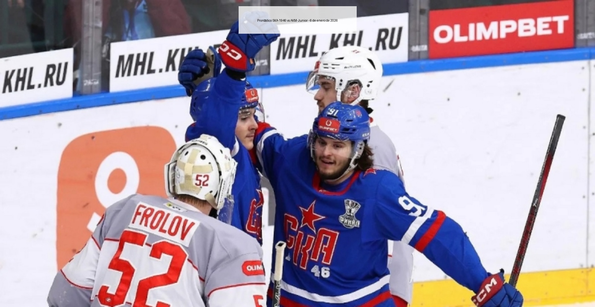 Pronóstico SKA-1946 vs AKM-Junior - 6 de enero de 2026
