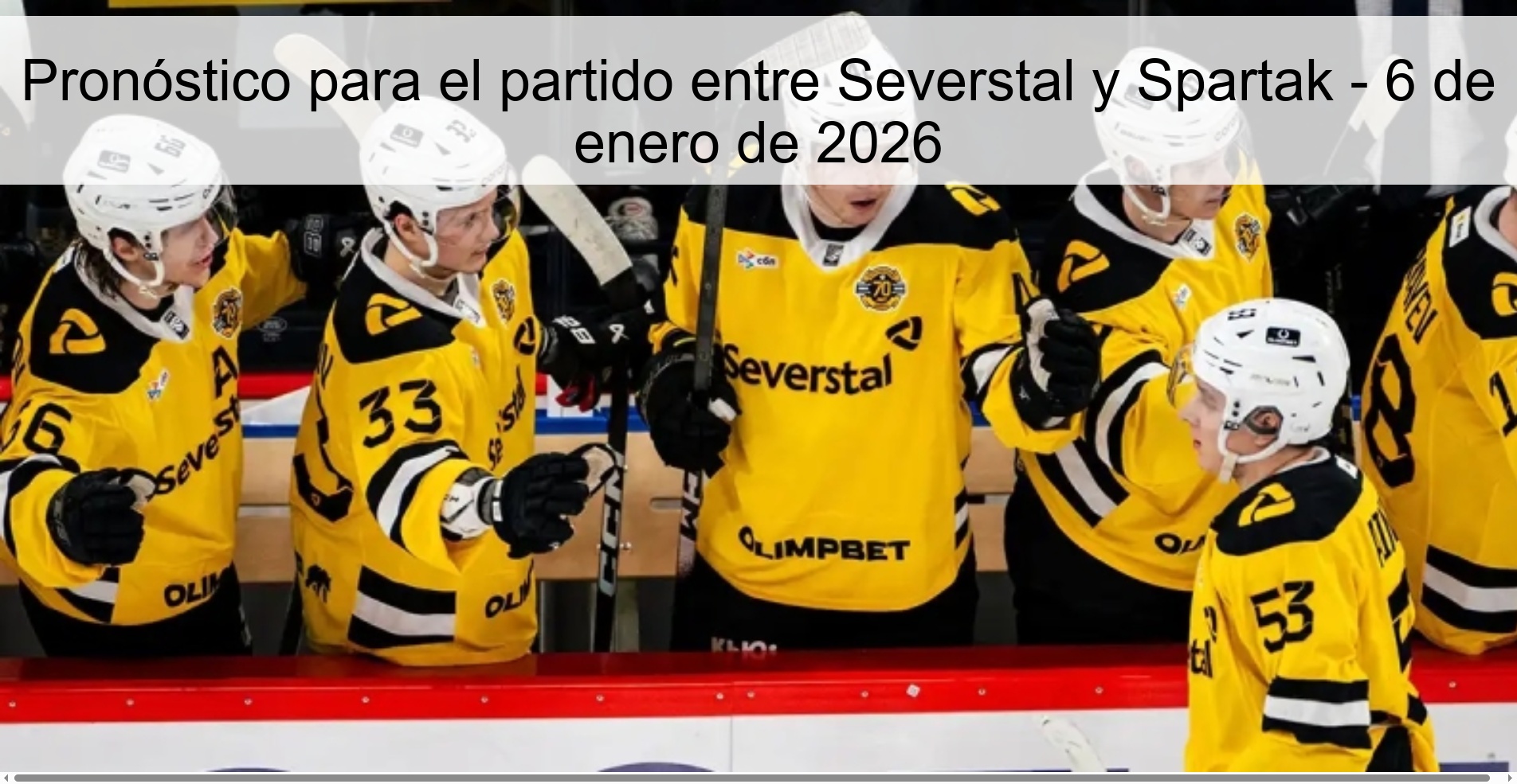 Prediction for the match between Severstal and Spartak - January 6, 2026