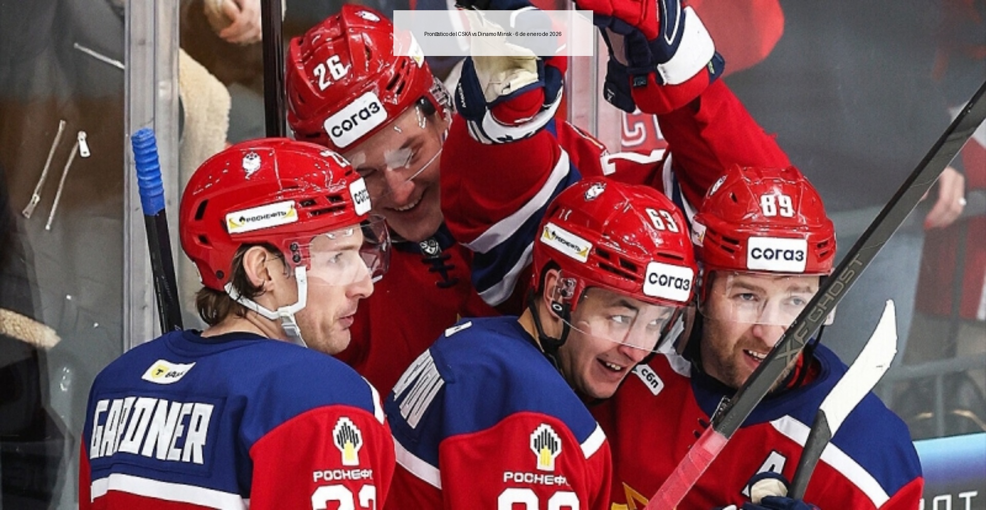 Pronóstico del CSKA vs Dinamo Minsk - 6 de enero de 2026