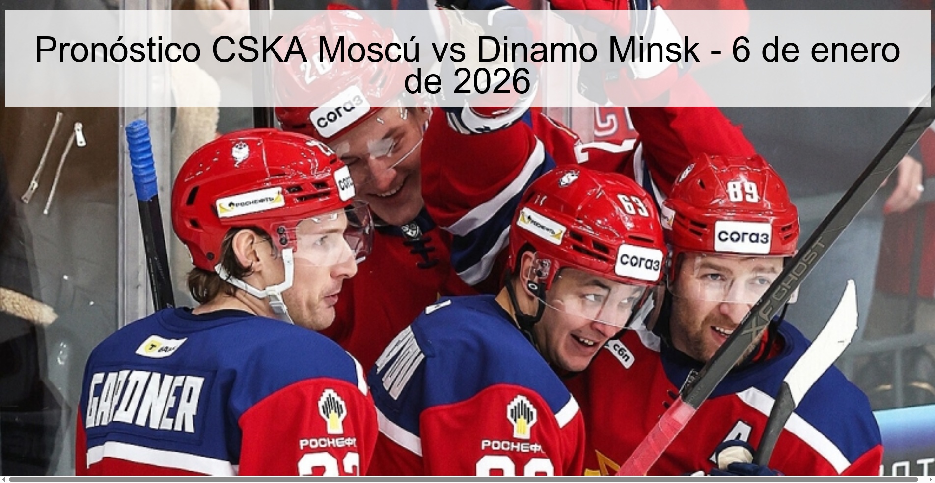 CSKA Moscow vs Dinamo Minsk Prediction – January 6, 2026