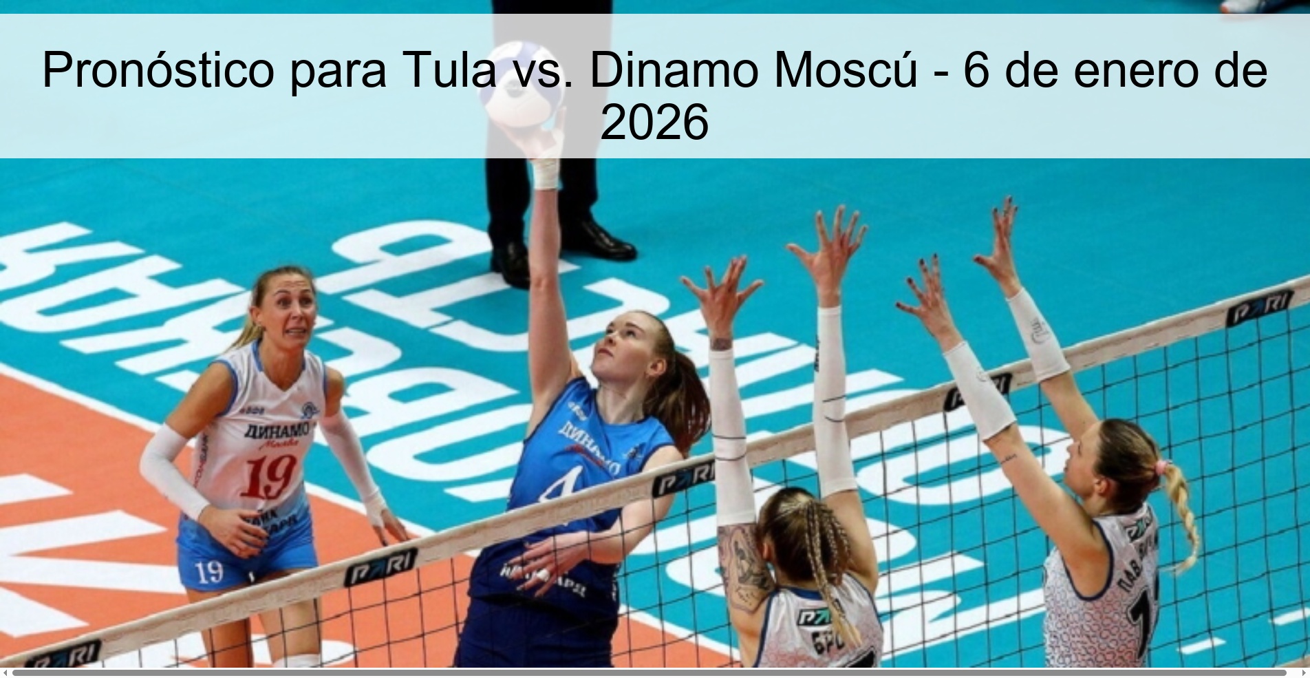 Prediction for Tula vs. Dinamo Moscow - January 6, 2026