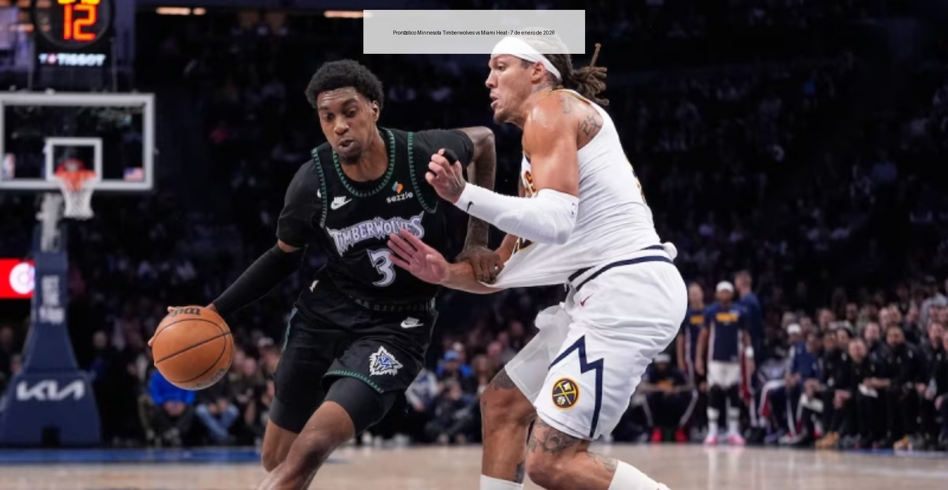 Pronóstico Minnesota Timberwolves vs Miami Heat - 7 de enero de 2026