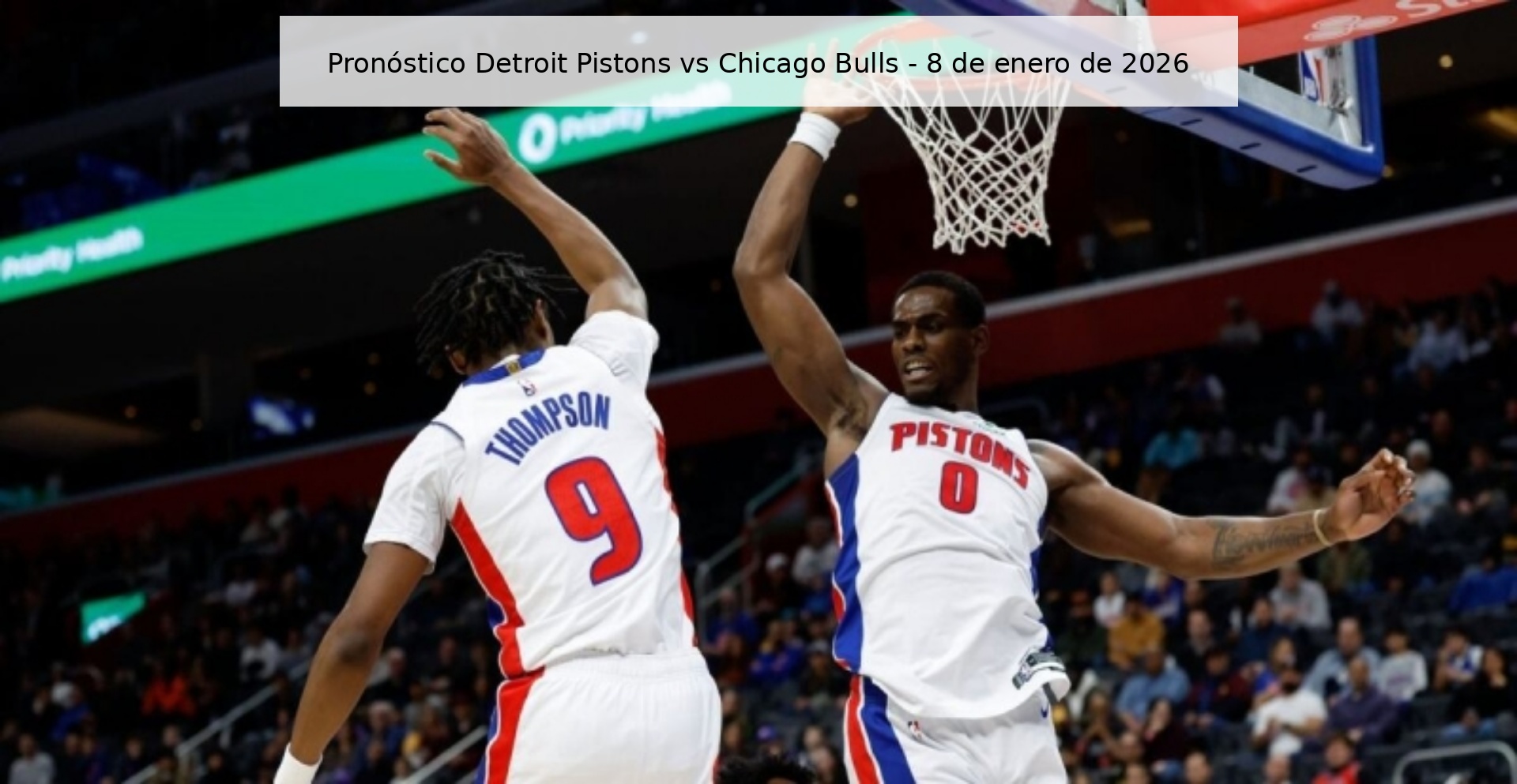 Detroit Pistons vs Chicago Bulls Prediction - January 8, 2026