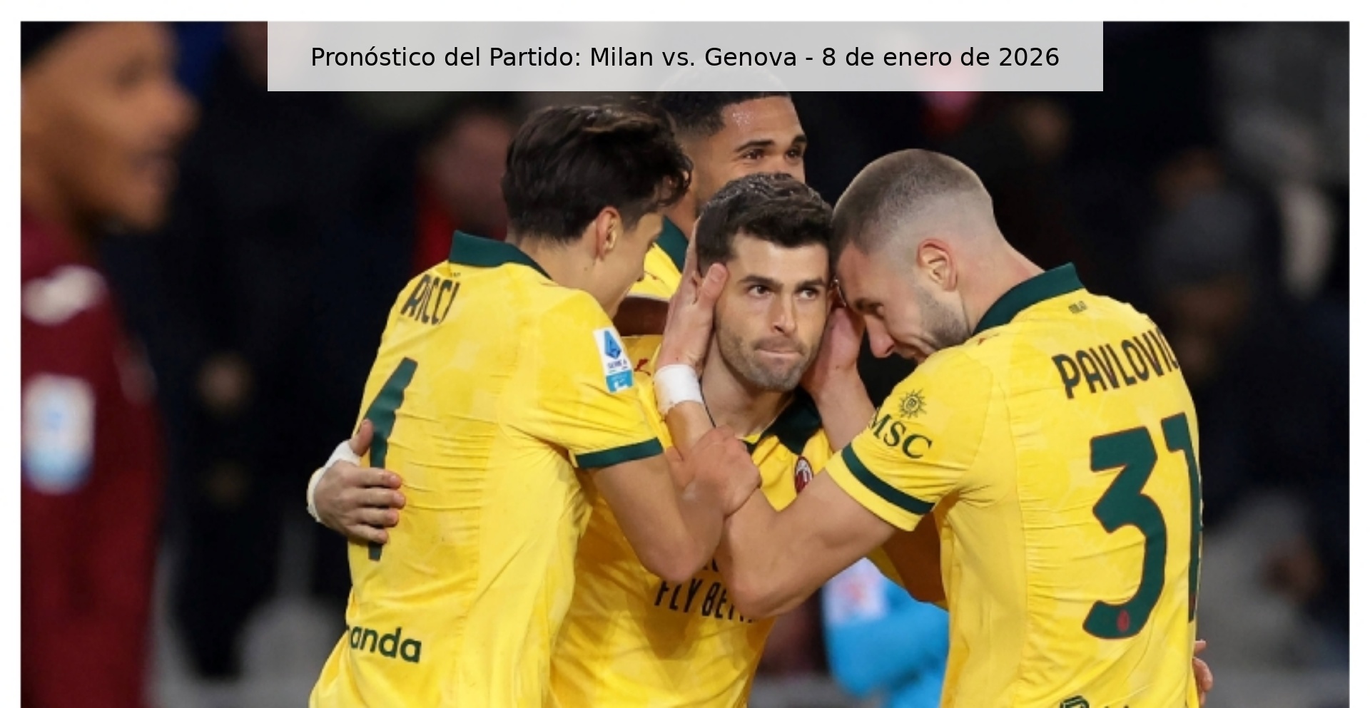 Match Prediction: Milan vs. Genoa - January 8, 2026
