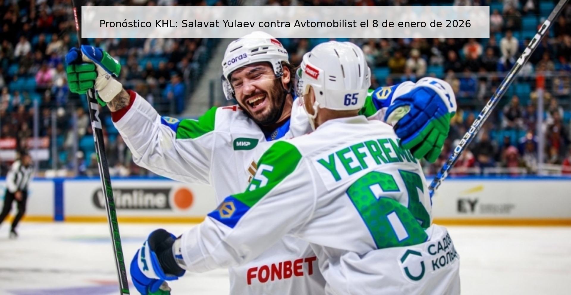 Pronóstico KHL: Salavat Yulaev contra Avtomobilist el 8 de enero de 2026