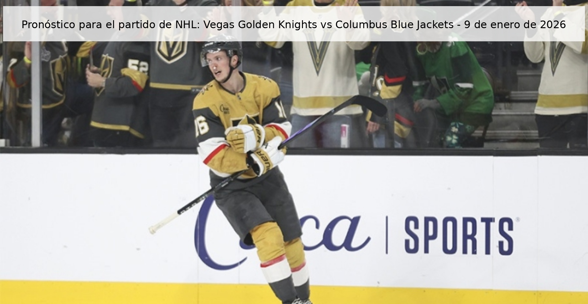 Prediction for the NHL game: Vegas Golden Knights vs Columbus Blue Jackets - January 9, 2026