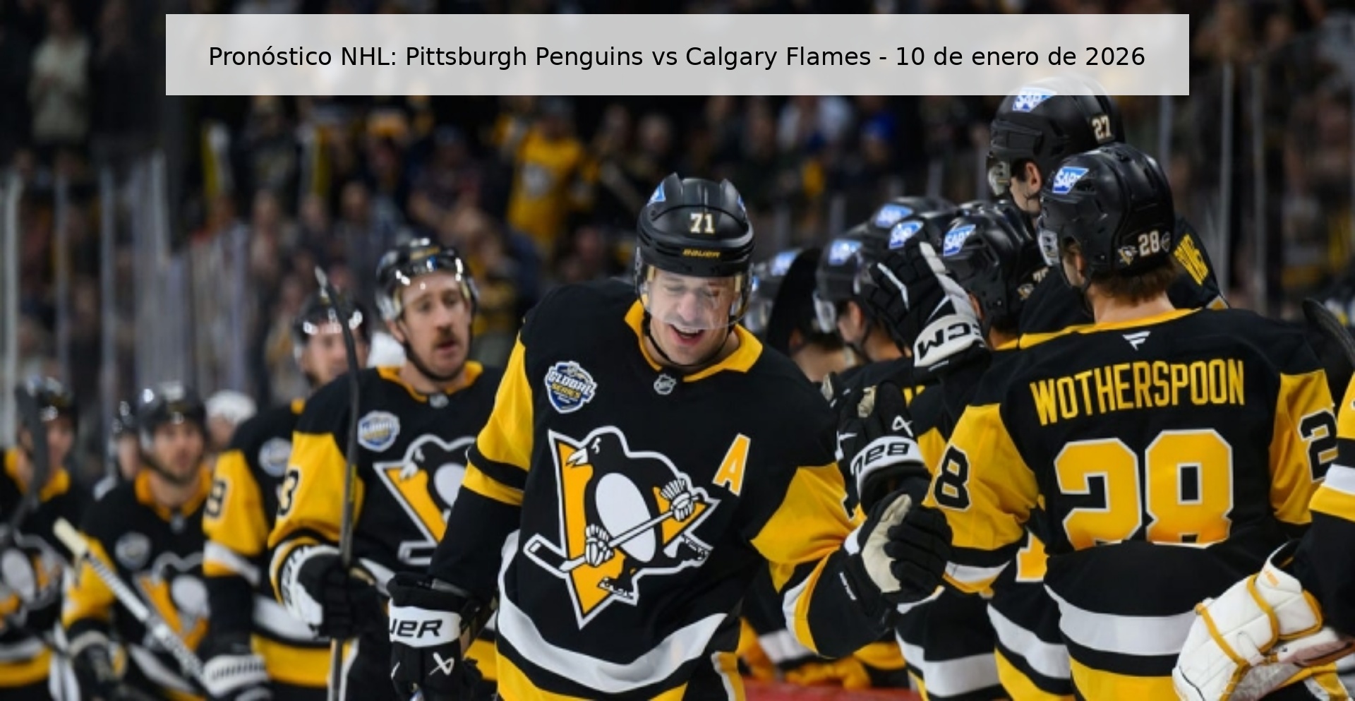 Pronóstico NHL: Pittsburgh Penguins vs Calgary Flames - 10 de enero de 2026