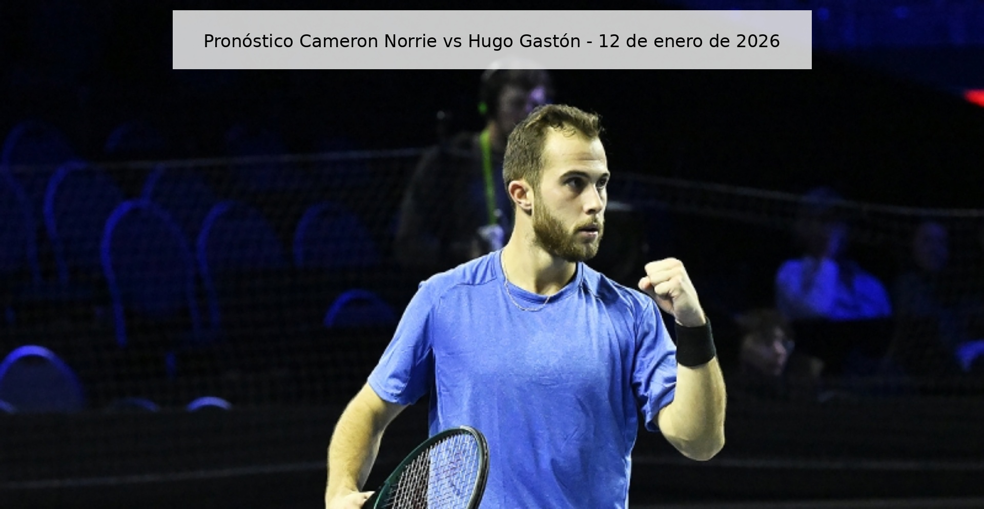 Pronóstico Cameron Norrie vs Hugo Gastón - 12 de enero de 2026