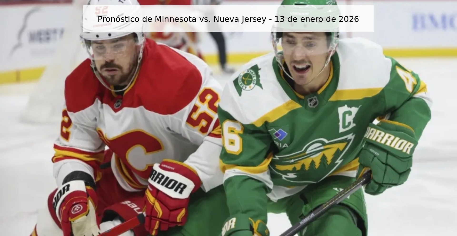 Pronóstico de Minnesota vs. Nueva Jersey - 13 de enero de 2026