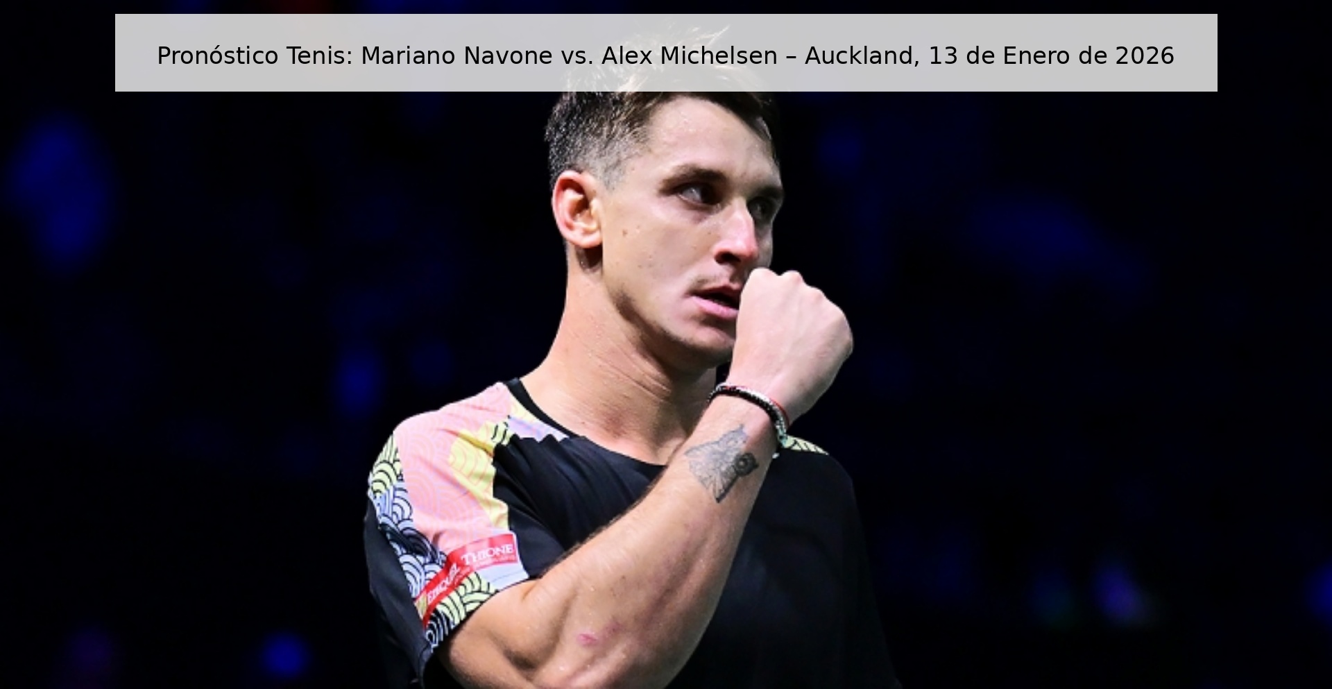 Tennis Prediction: Mariano Navone vs. Alex Michelsen – Auckland, January 13, 2026
