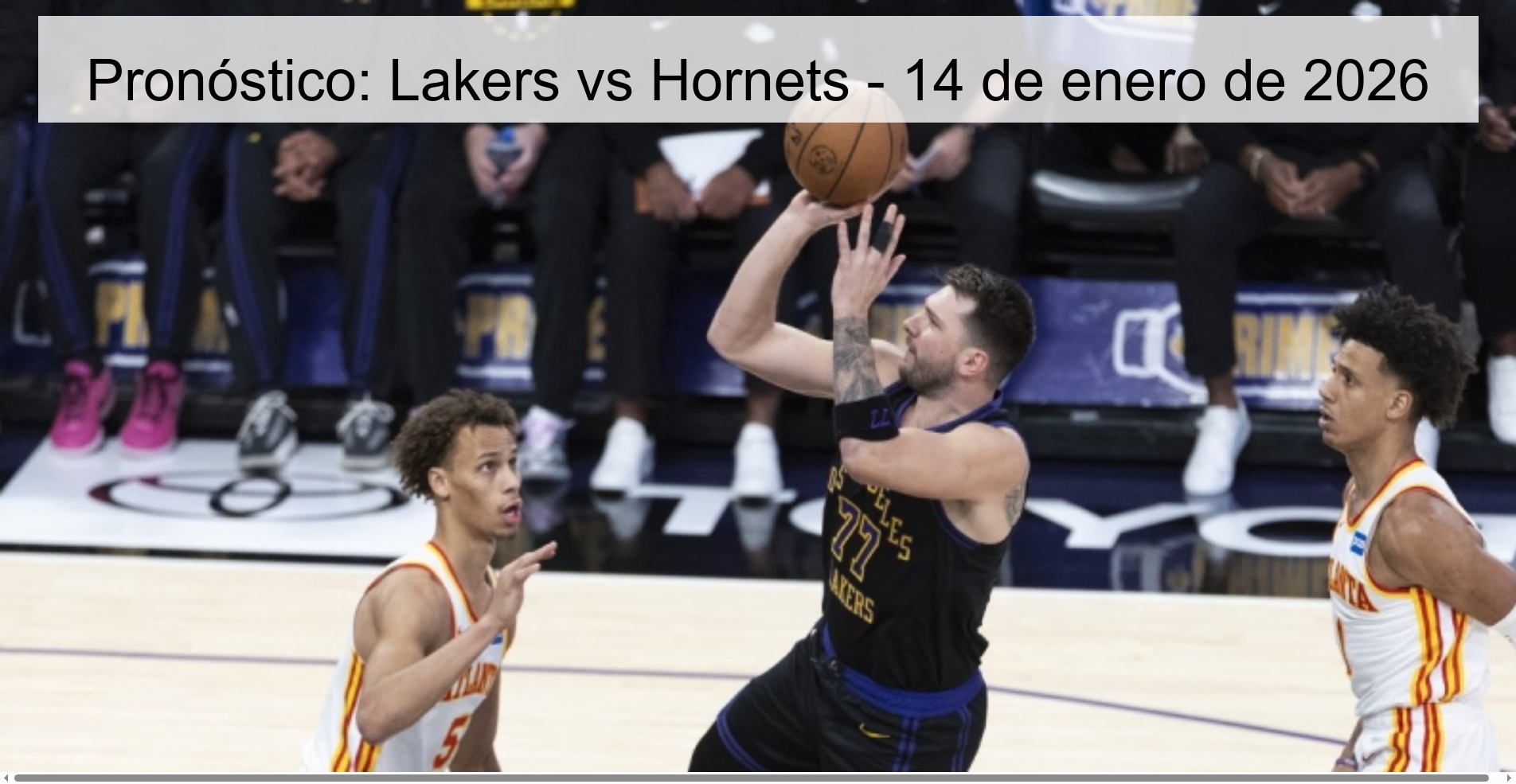 Pronóstico: Lakers vs Hornets - 14 de enero de 2026