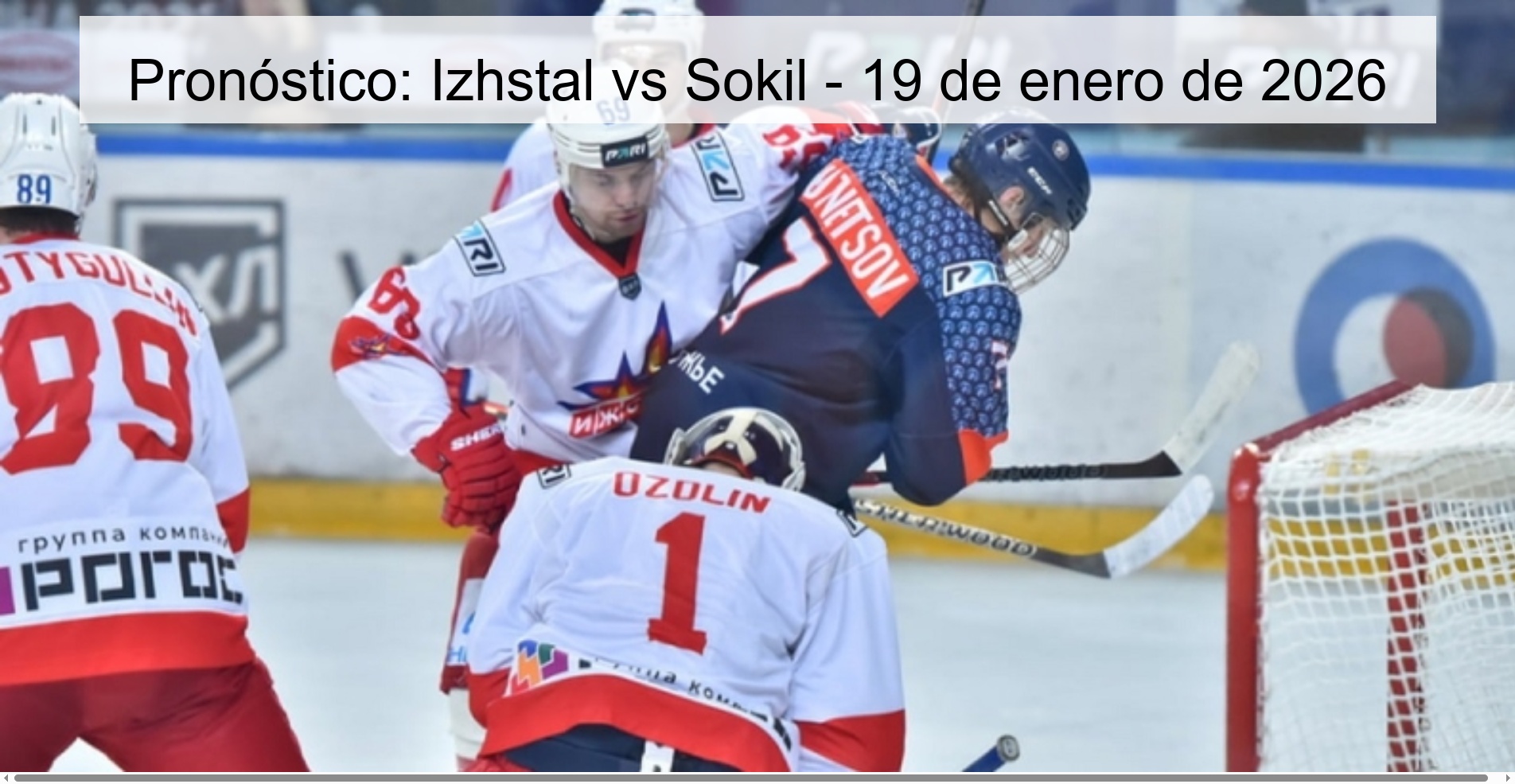 Pronóstico: Izhstal vs Sokil - 19 de enero de 2026