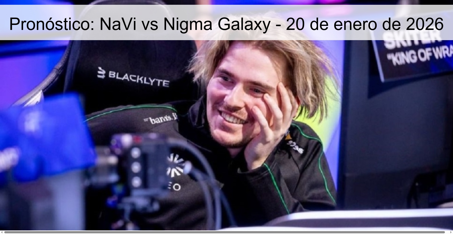 Pronóstico: NaVi vs Nigma Galaxy - 20 de enero de 2026