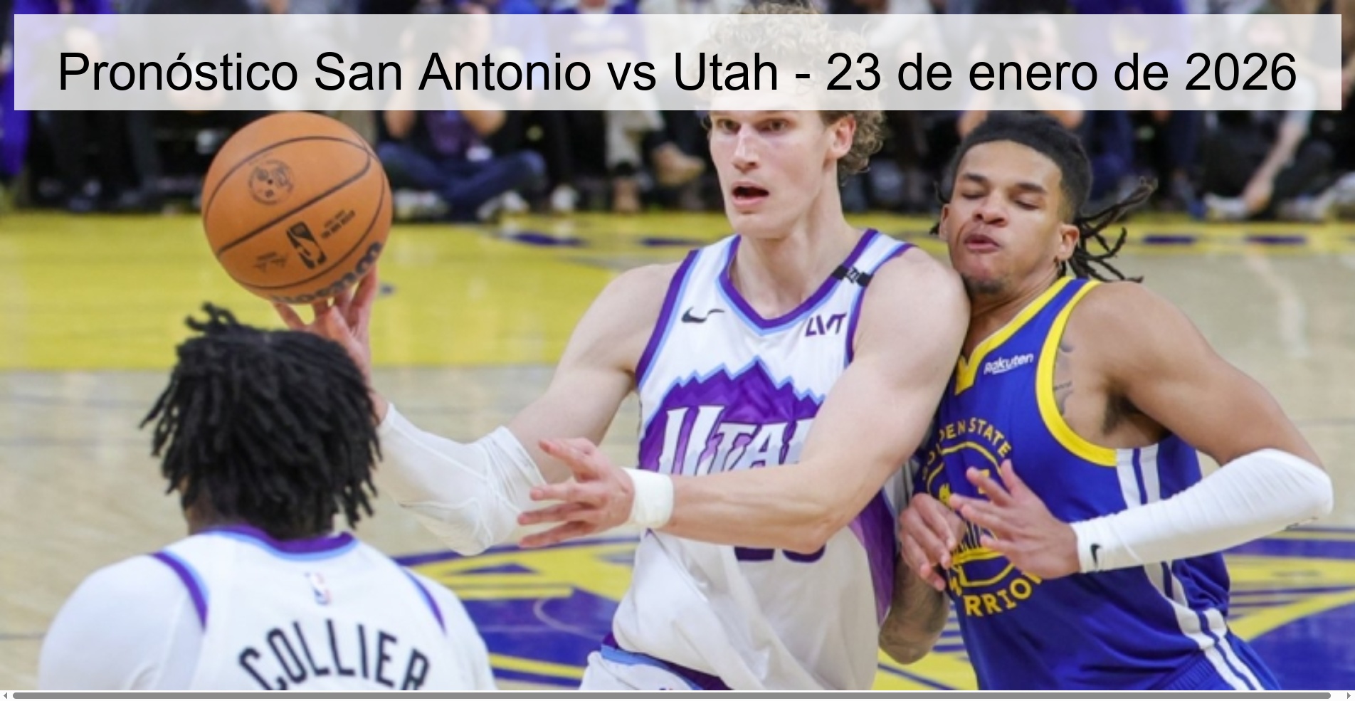 San Antonio vs Utah Prediction – January 23, 2026