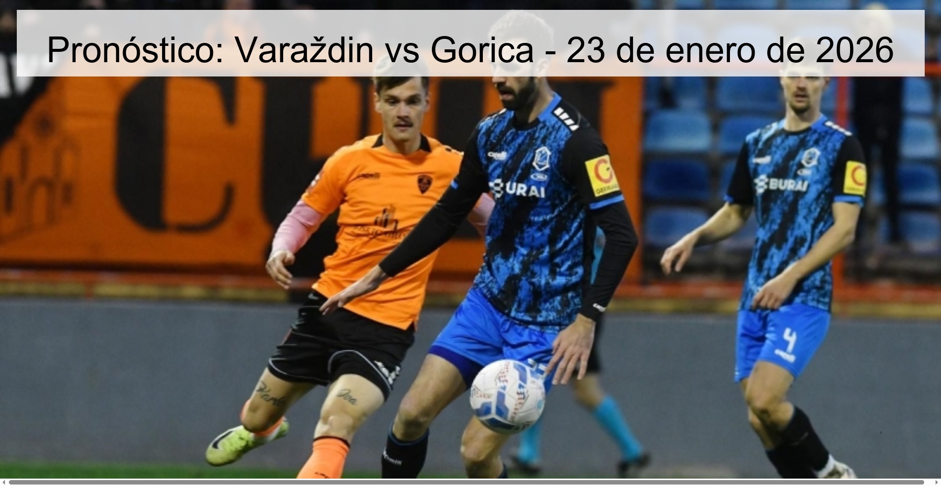 Prediction: Varazdin vs Gorica – January 23, 2026
