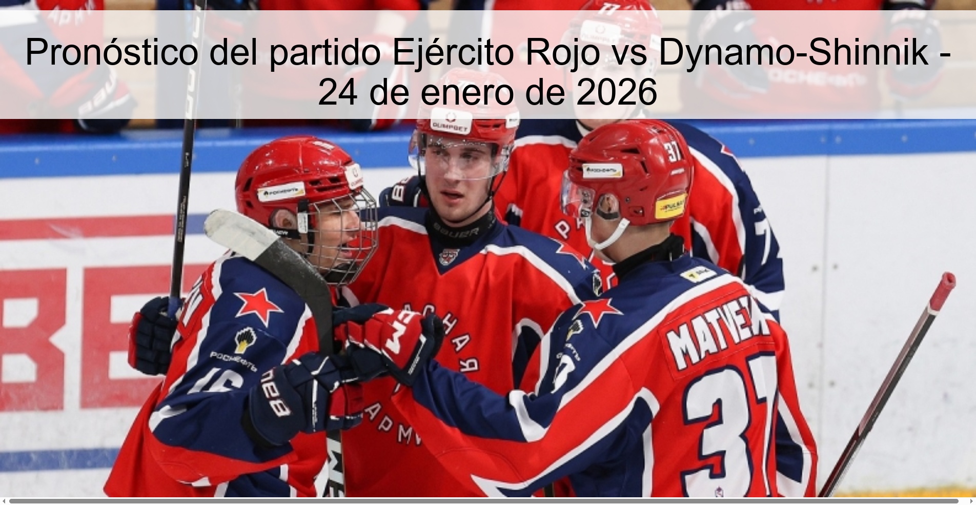 Red Army vs Dynamo-Shinnik Prediction – January 24, 2026