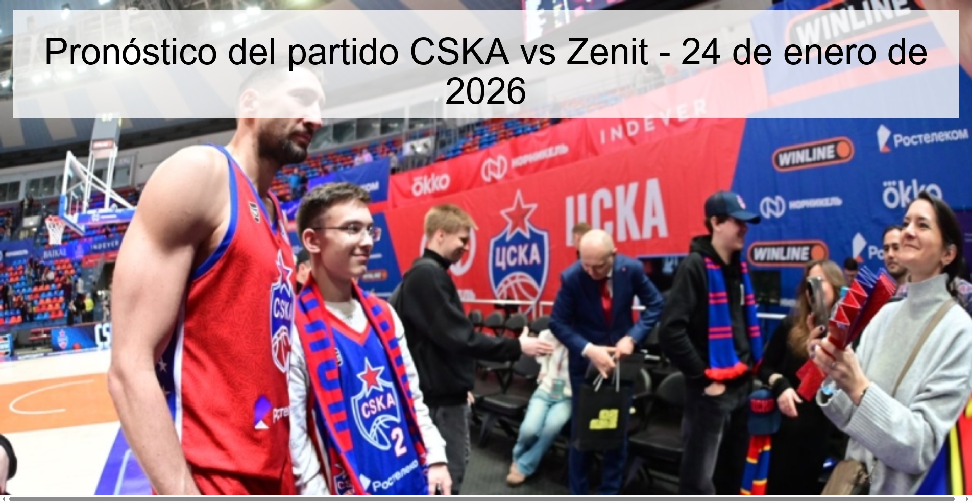 CSKA vs Zenit Prediction – January 24, 2026