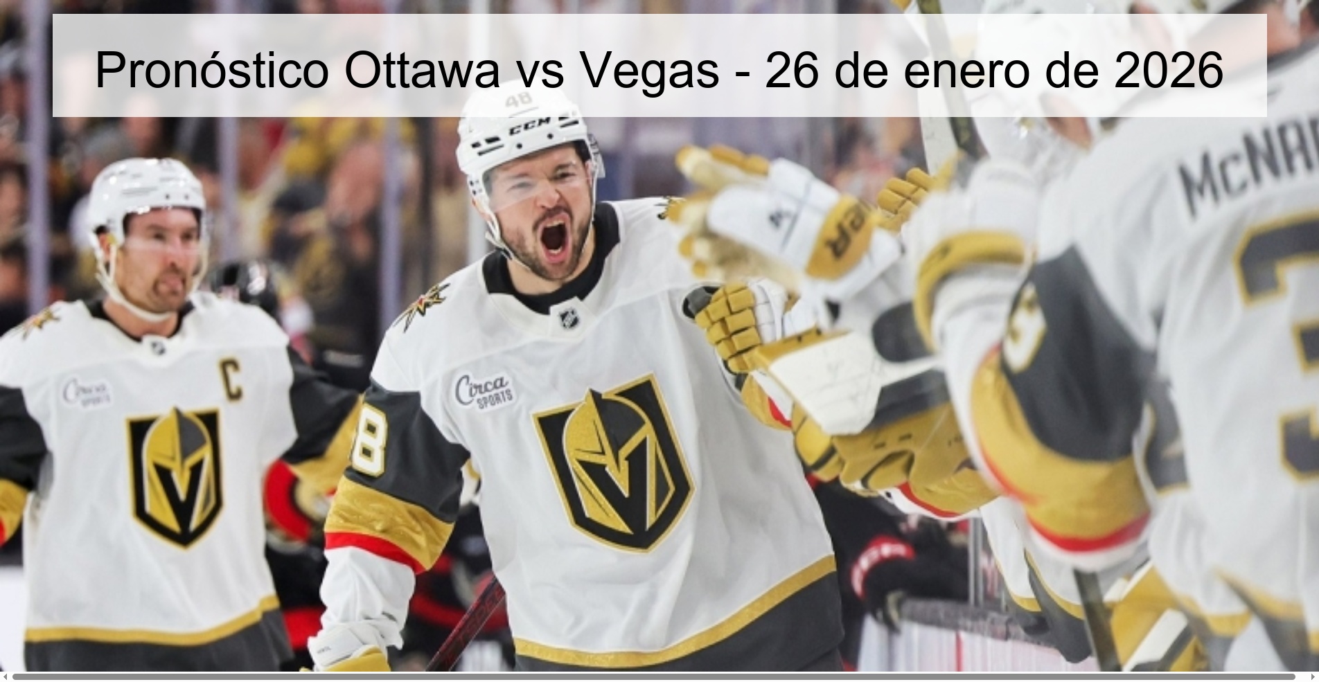 Ottawa vs Vegas Prediction – January 26, 2026