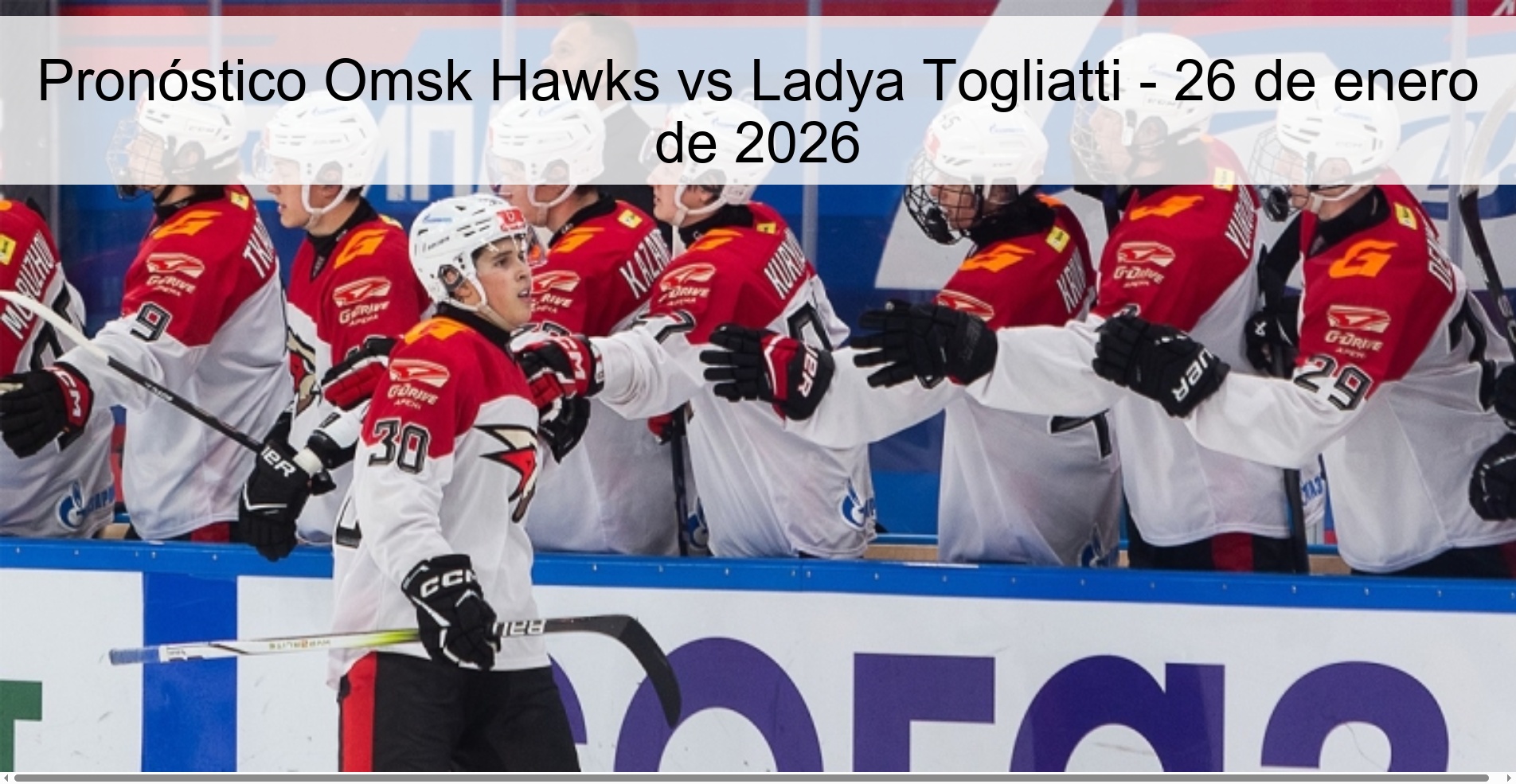 Omsk Hawks vs Ladya Togliatti Prediction – January 26, 2026