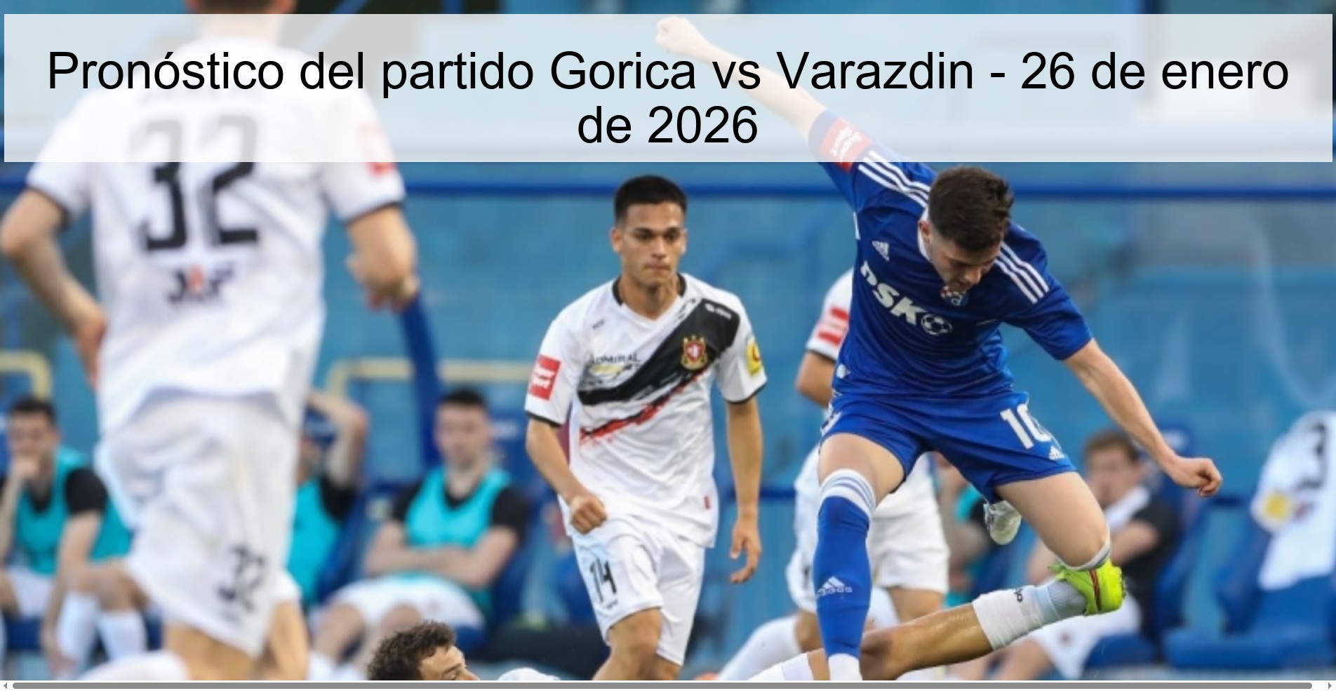 Gorica vs Varazdin Prediction – January 26, 2026