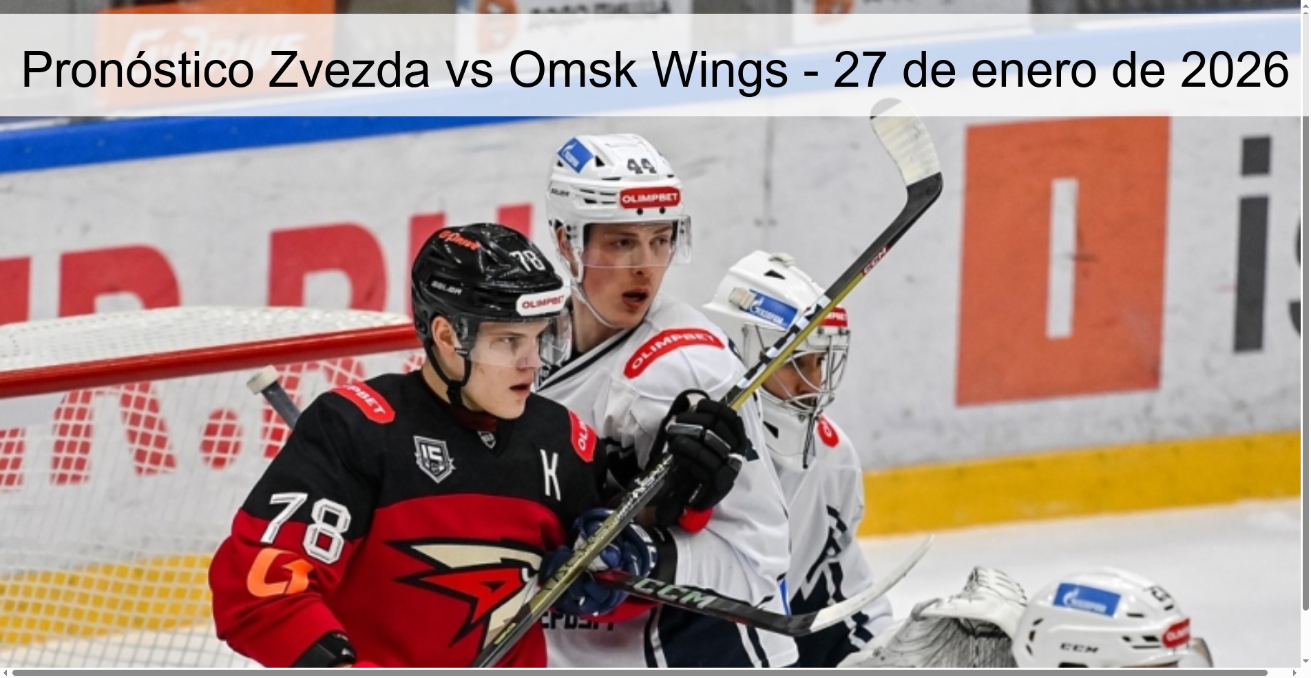 Zvezda vs Omsk Wings Prediction – January 27, 2026