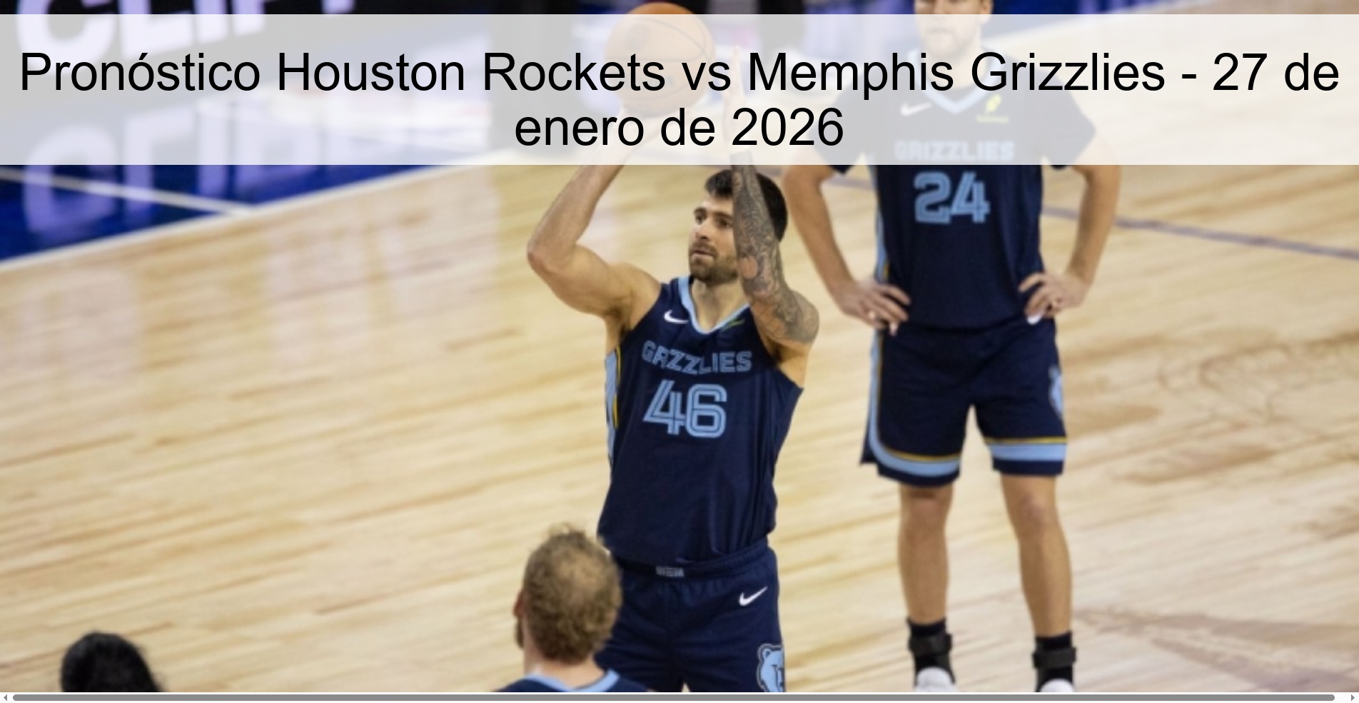 Houston Rockets vs Memphis Grizzlies Prediction - January 27, 2026