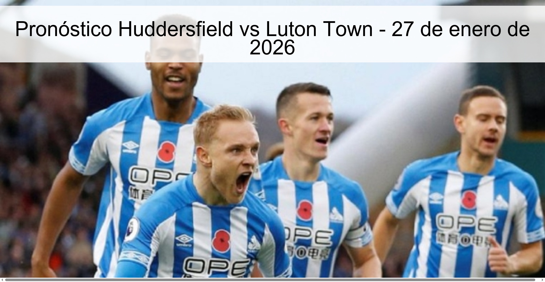 Huddersfield vs Luton Town Prediction – January 27, 2026