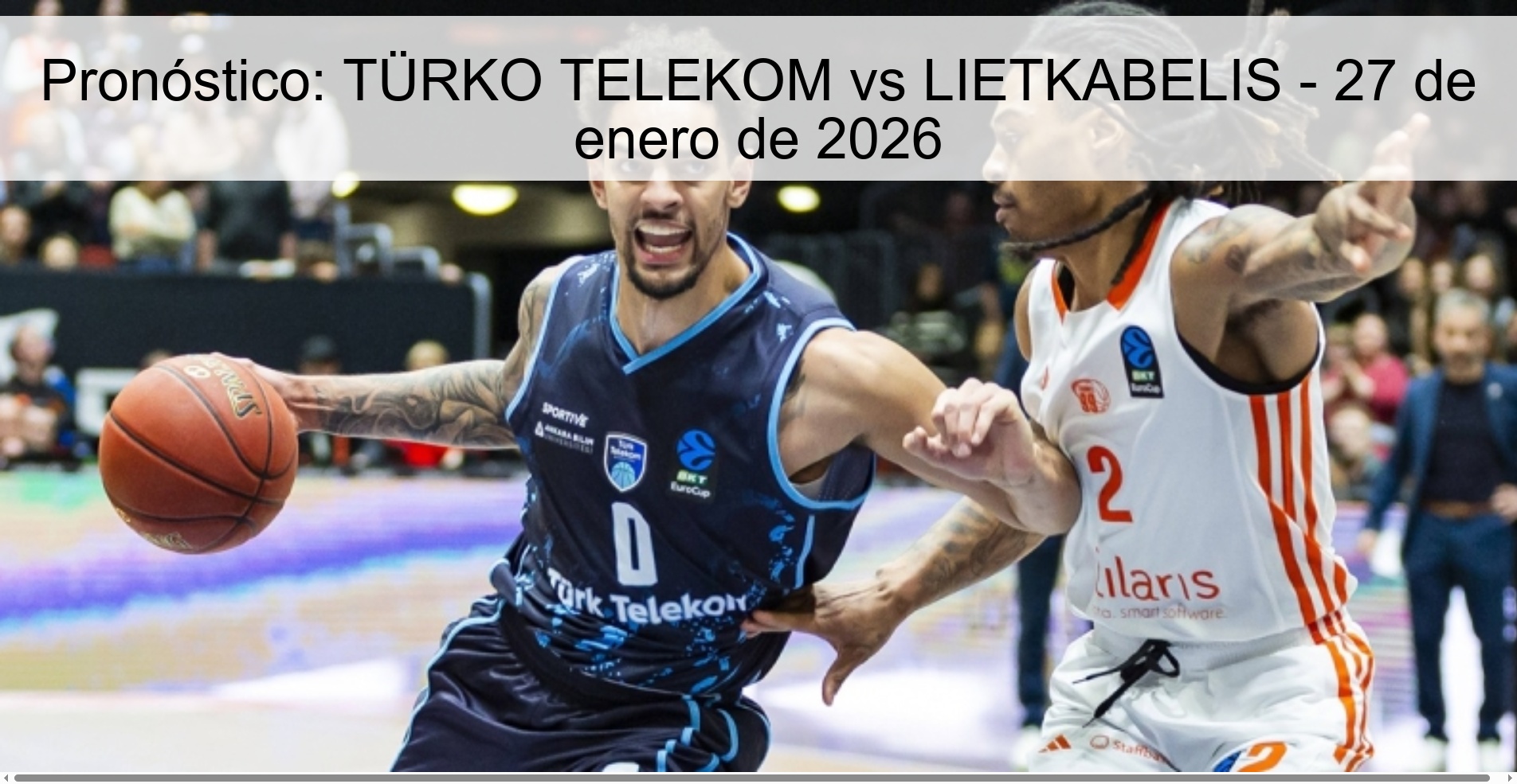 Prediction: TÜRKO TELEKOM vs LIETKABELIS – January 27, 2026