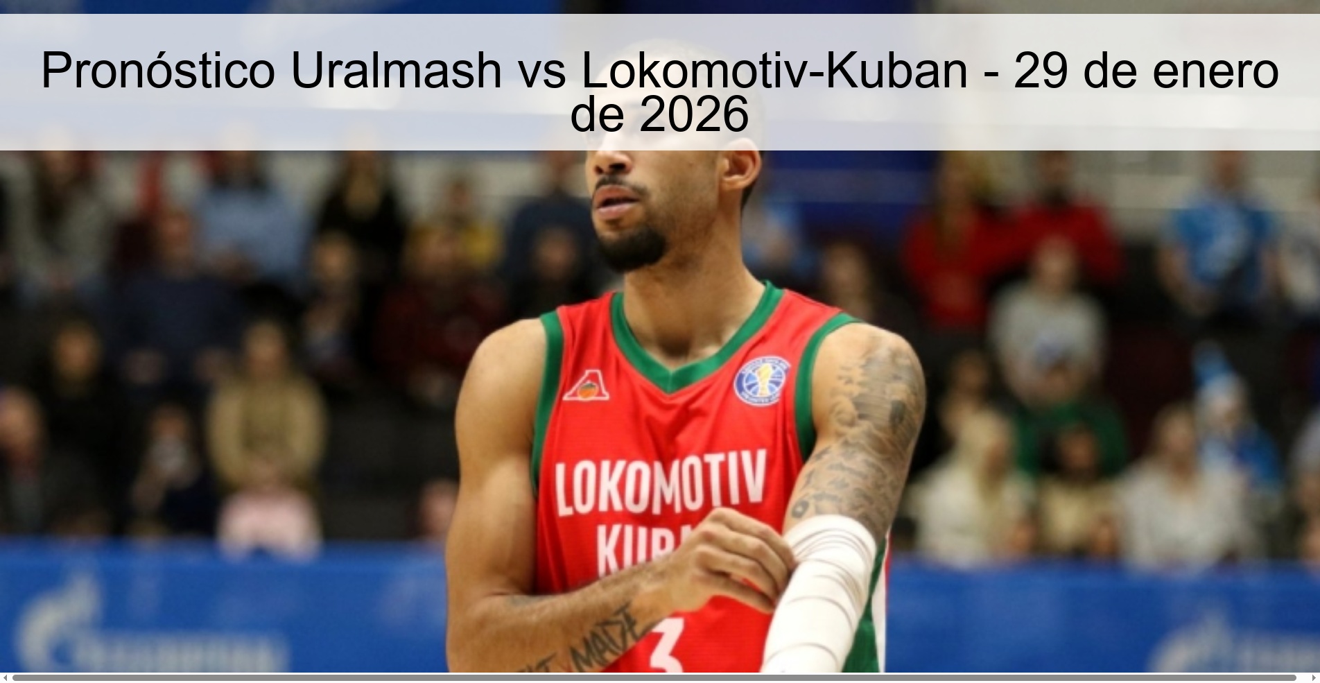 Uralmash vs Lokomotiv-Kuban Prediction – January 29, 2026