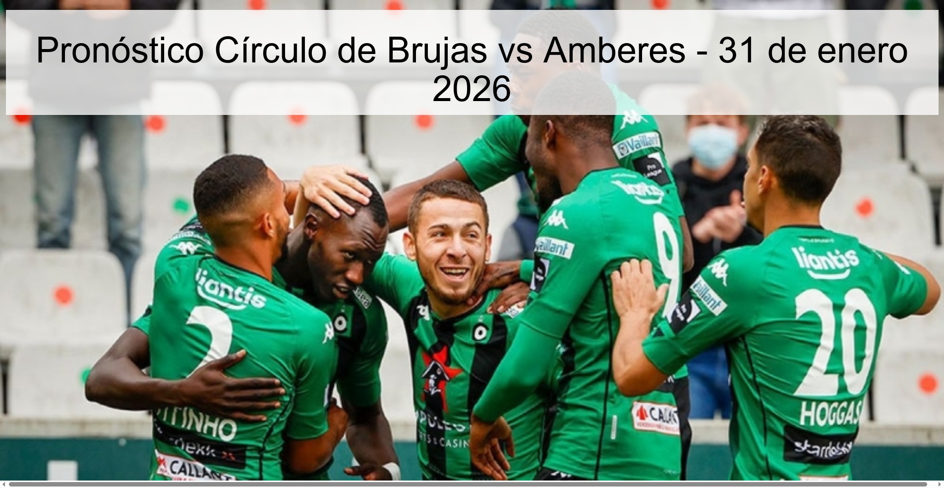 Bruges Circle vs Antwerp Prediction - January 31, 2026