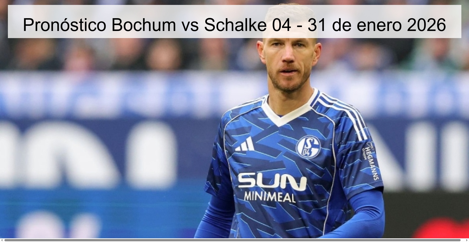 Bochum vs Schalke 04 Prediction - January 31, 2026