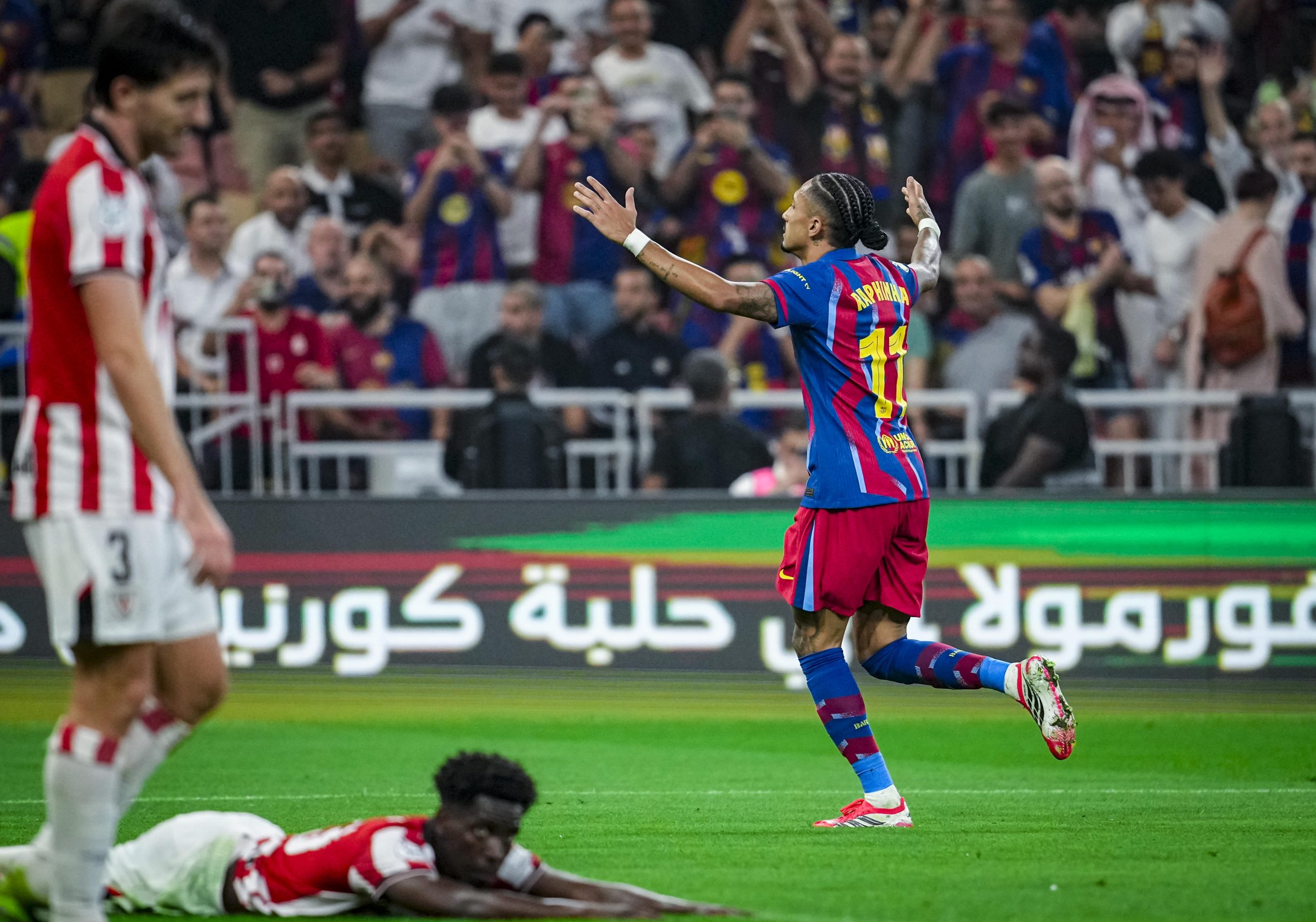 Spanish Super Cup: Barcelona Destroys Athletic Club 5-0 in Semifinals and Strengthens its Domination Spanish Super Cup: Barcelona Destroys Athletic Club 5-0 in Semifinals and Strengthens its Domination