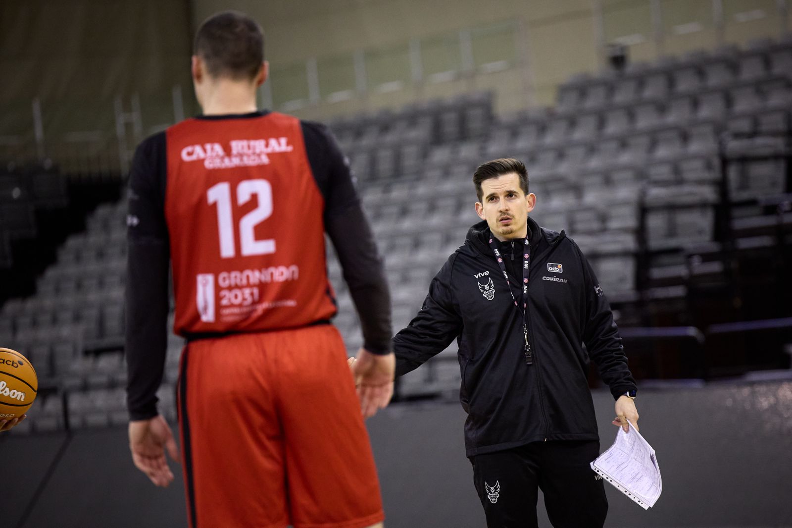 Arturo Ruiz, el nuevo entrenador del Covirán Granada: 