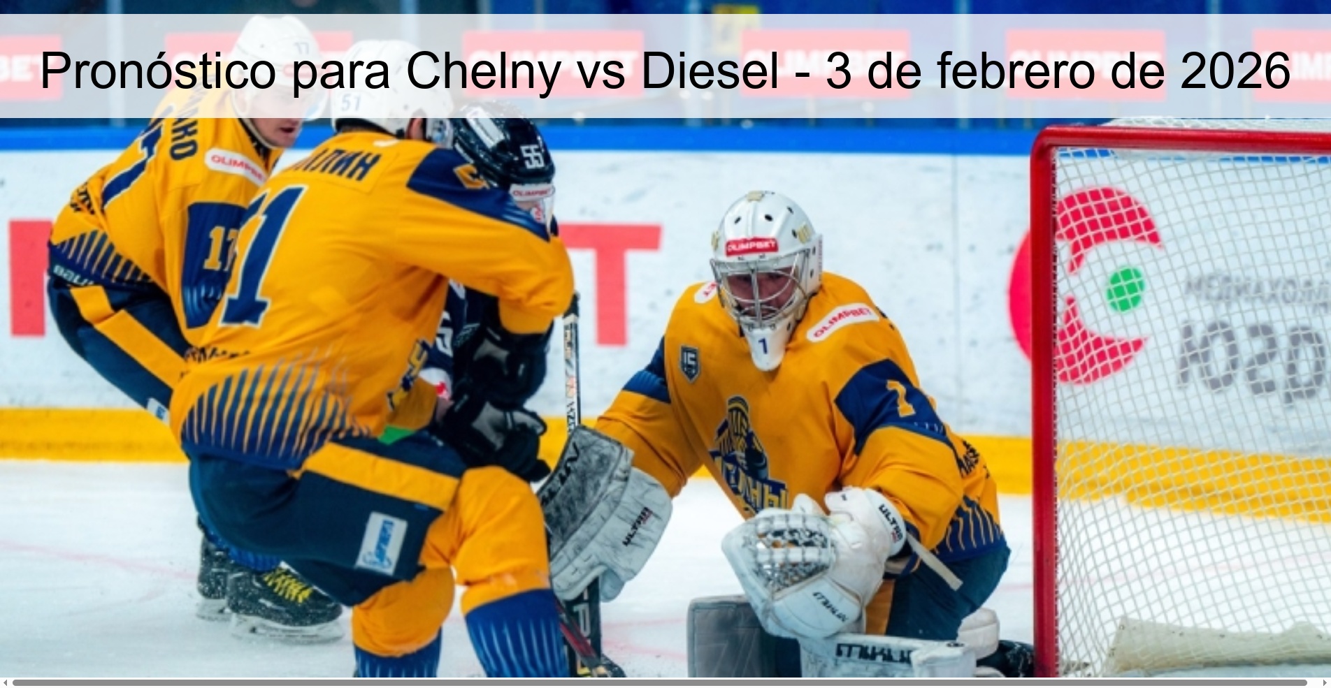 Prediction for Chelny vs Diesel – February 3, 2026