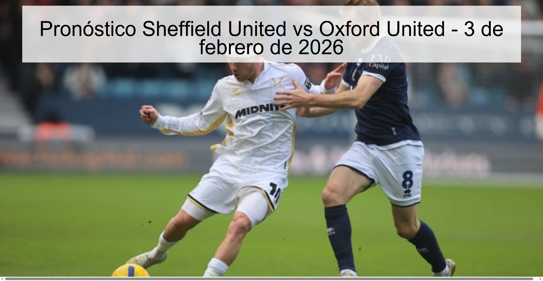Sheffield United vs Oxford United Prediction – February 3, 2026